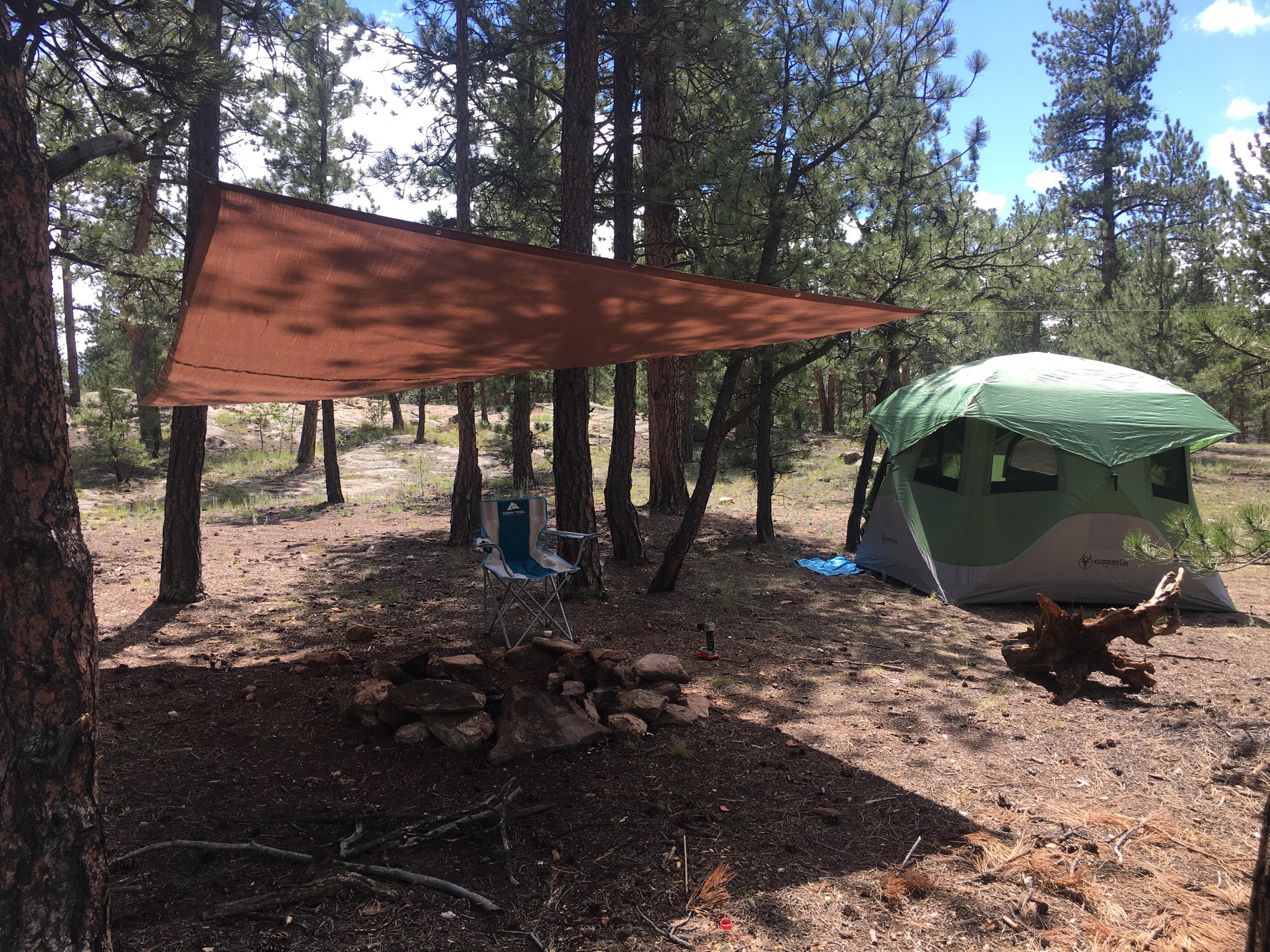 Dispersed camping in pike national forest r/camping