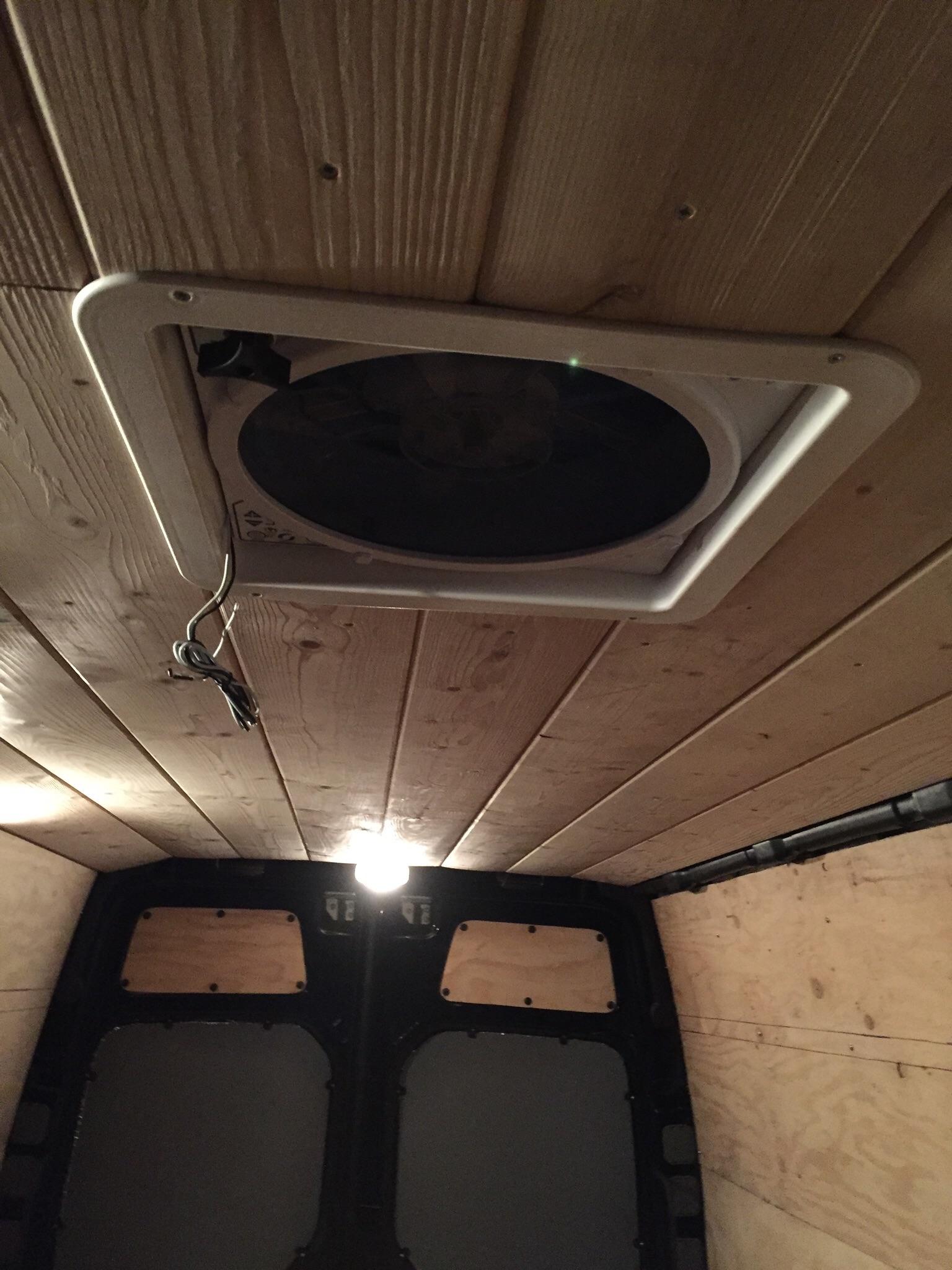 Installed a maxx fan today! Pretty happy with how it turned out. I ran