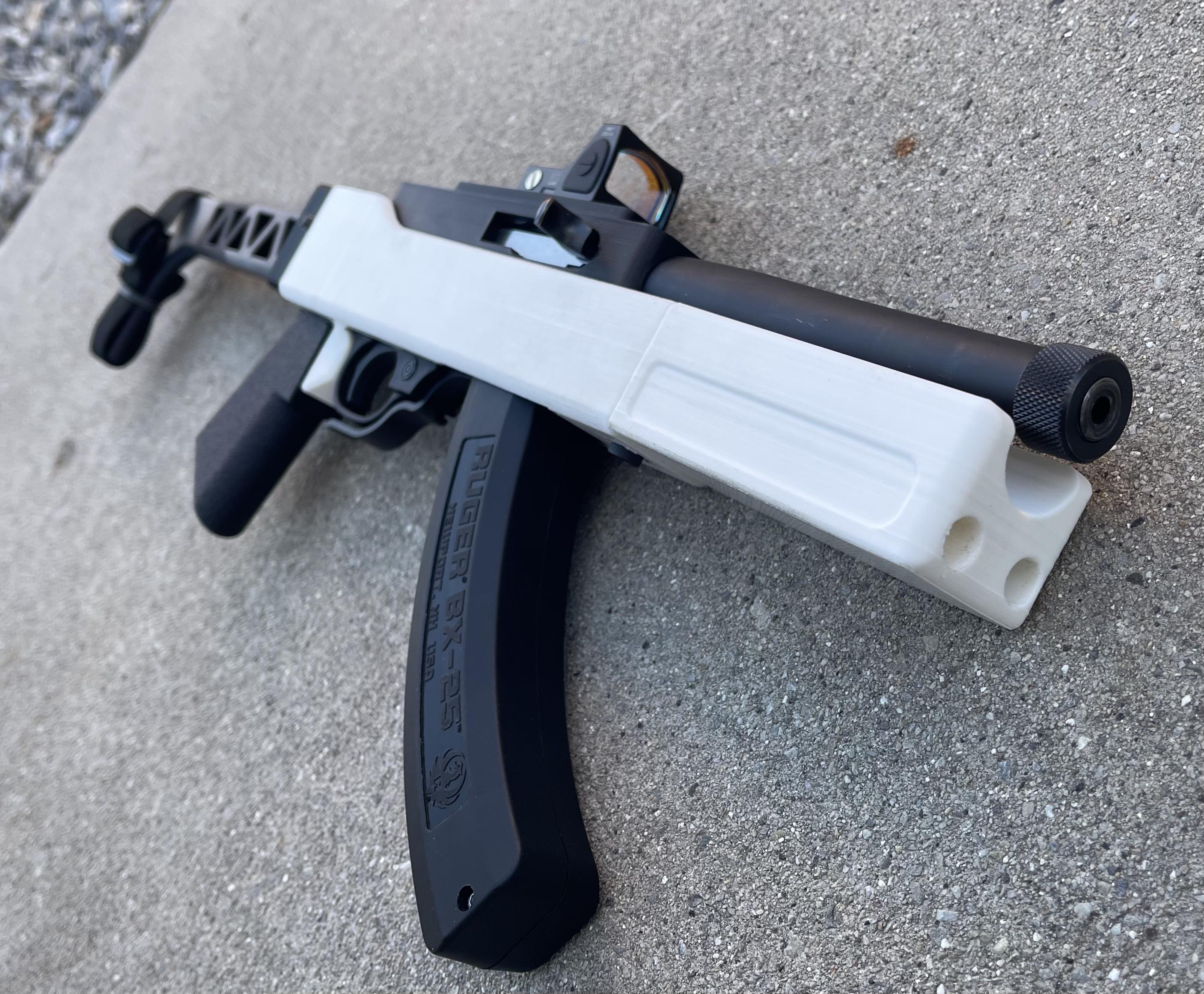 Updated 3D Printed 10/22 Chassis r/guns