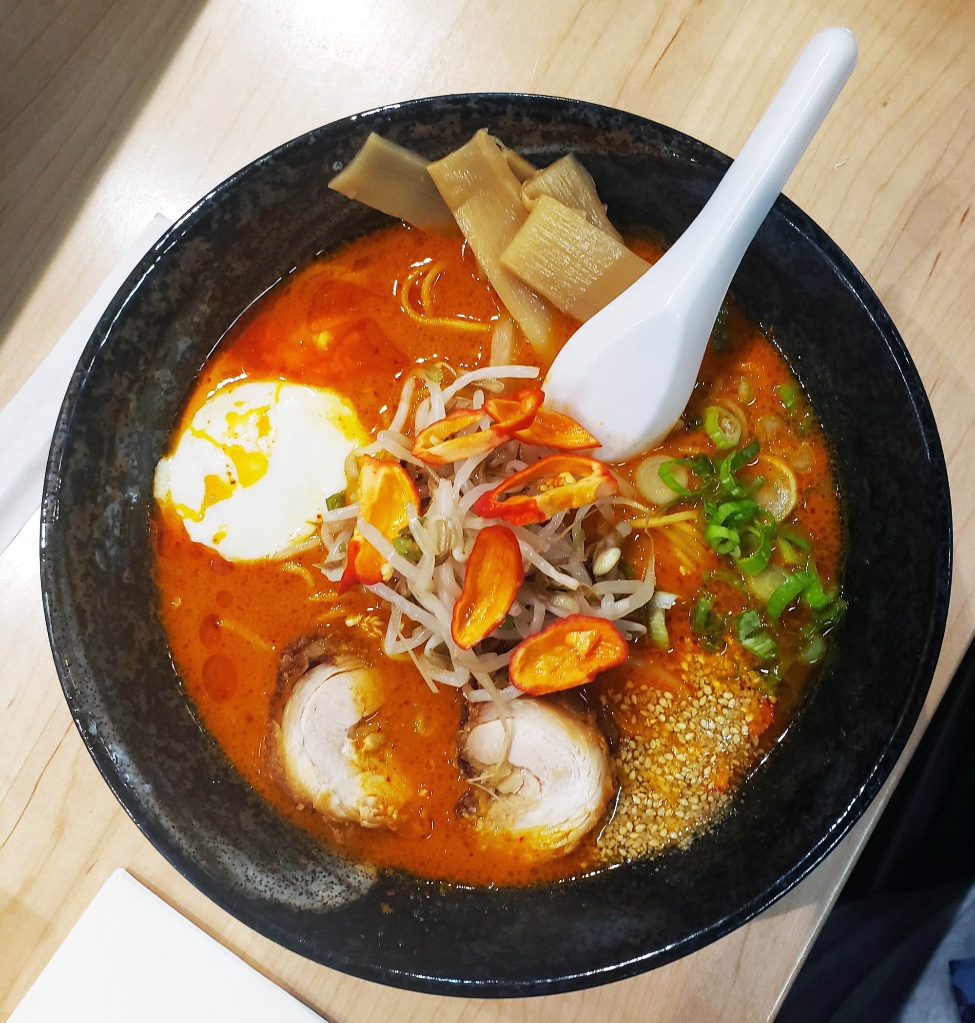 Shinigami Ramen Reaper Paste Tonkotsu Broth Satori Ramen Bar