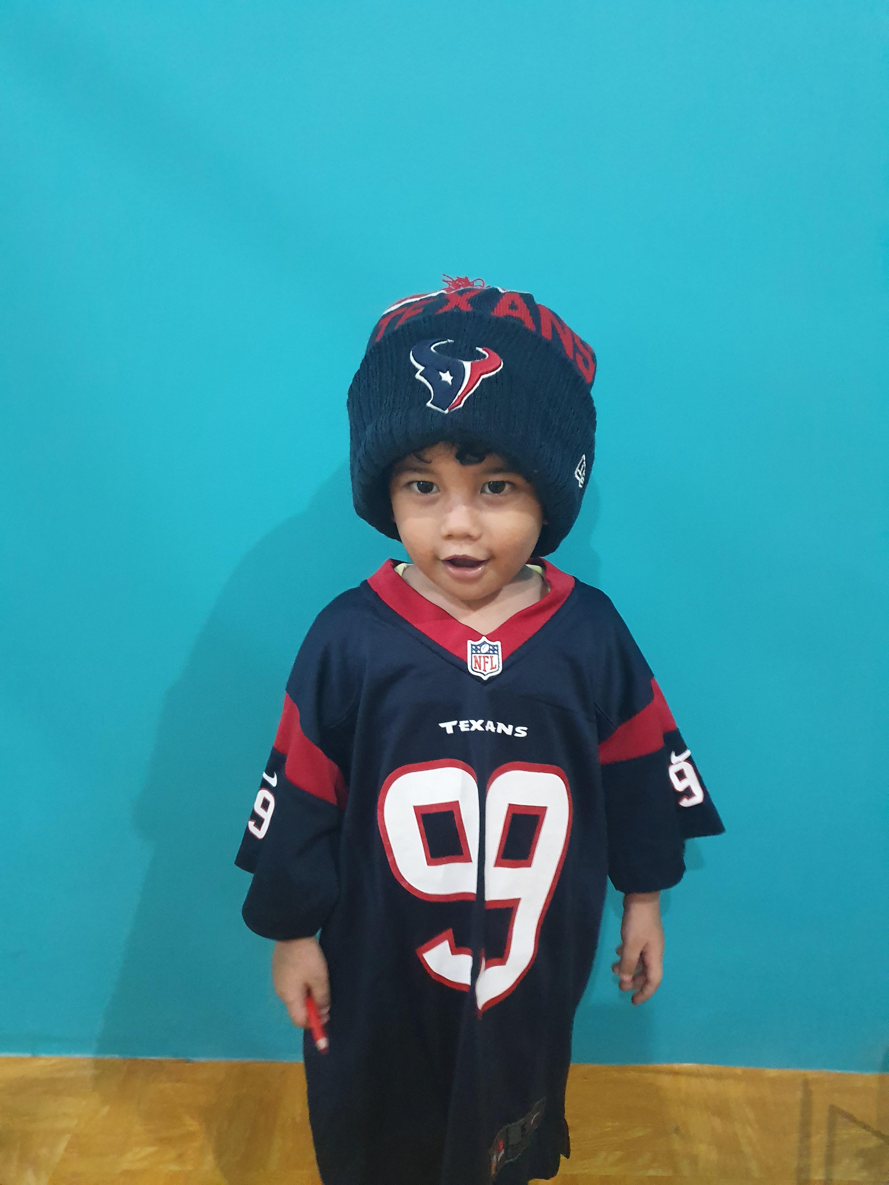 When the jersey fits, I'm taking my son to a game in