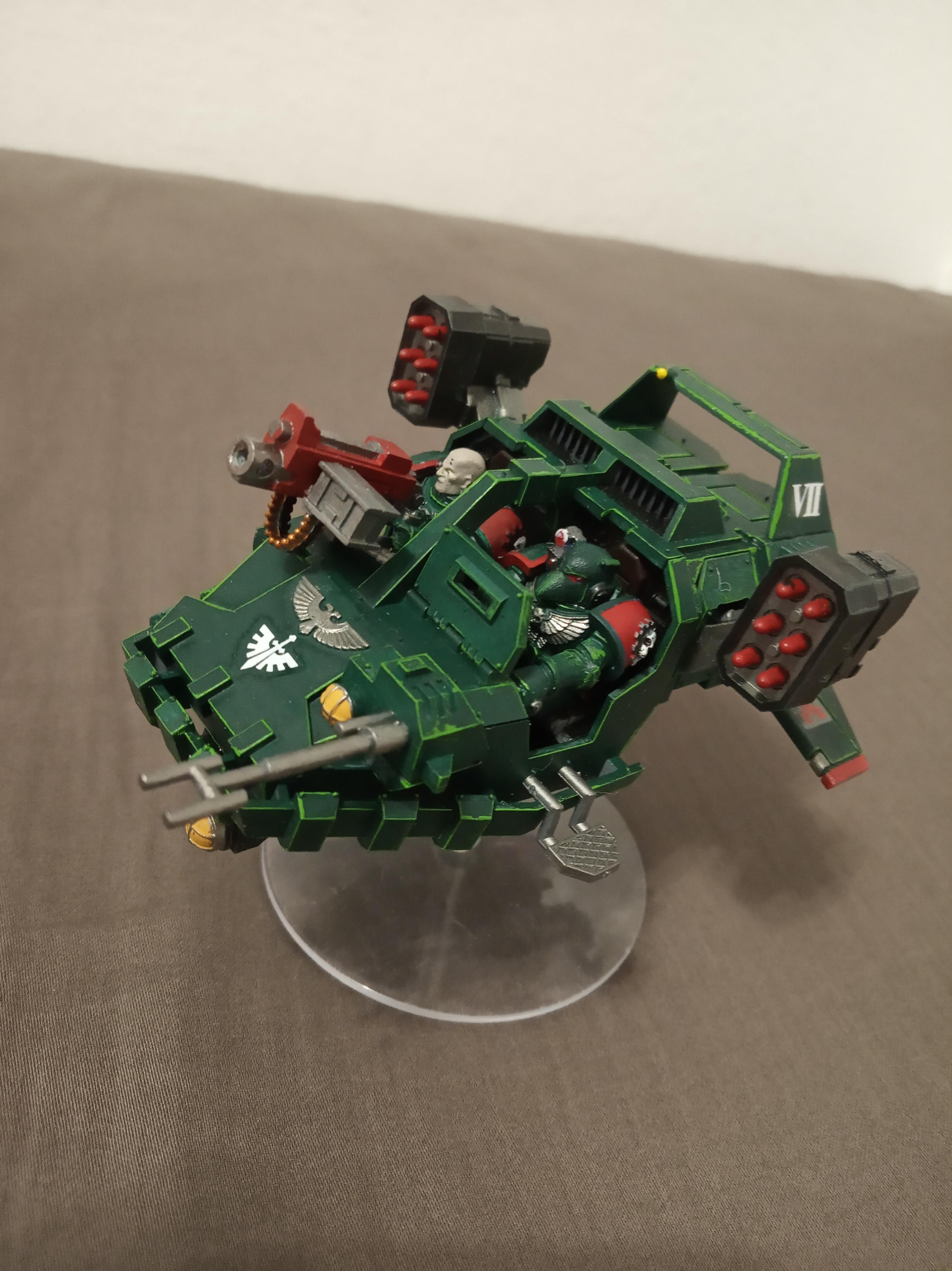 Just finished my Land Speeder r/Warhammer40k