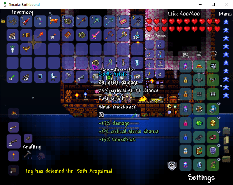 MY GOD 4TH YELETSMONEY TIME Terraria