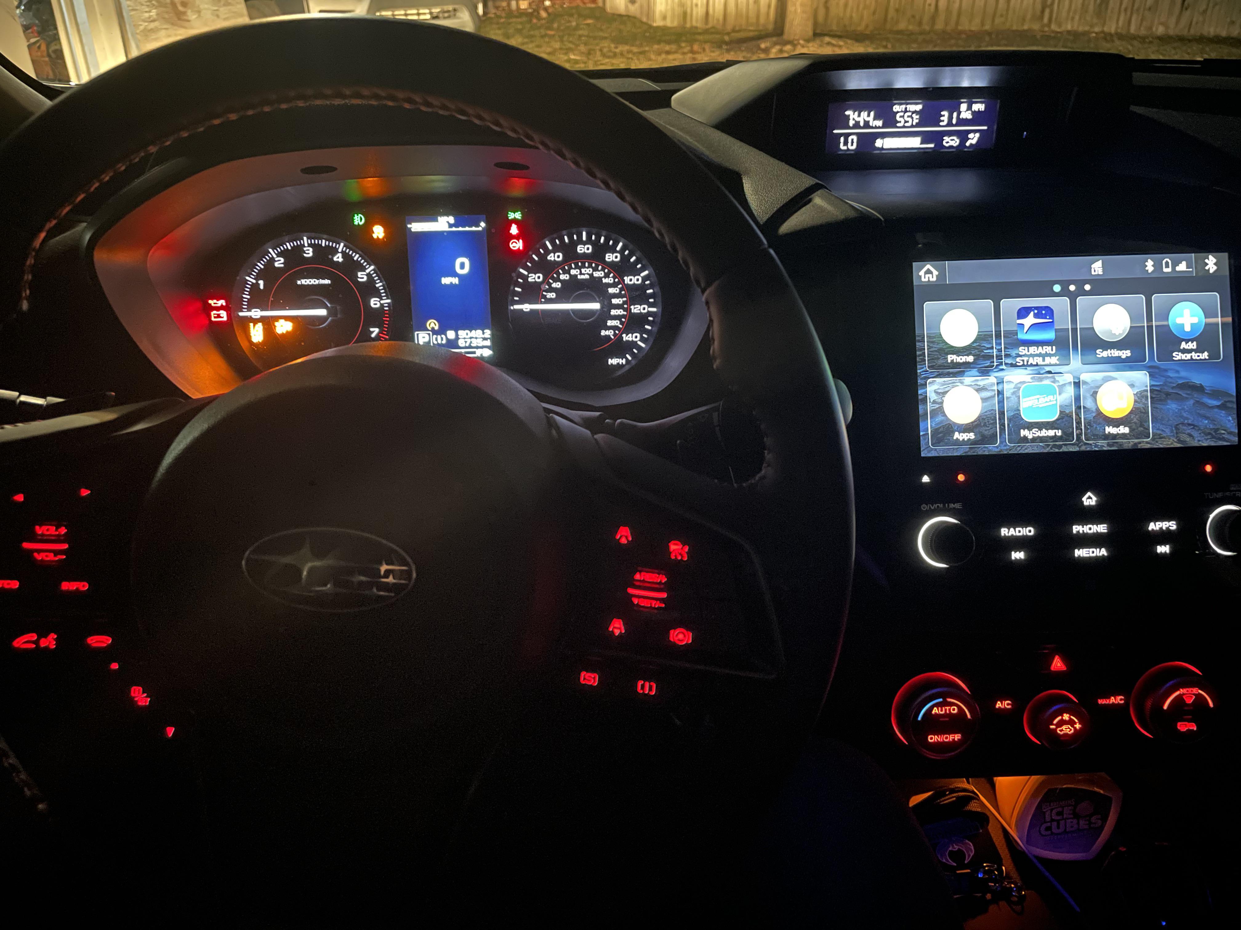 Need help resetting oil indicator. : Crosstrek