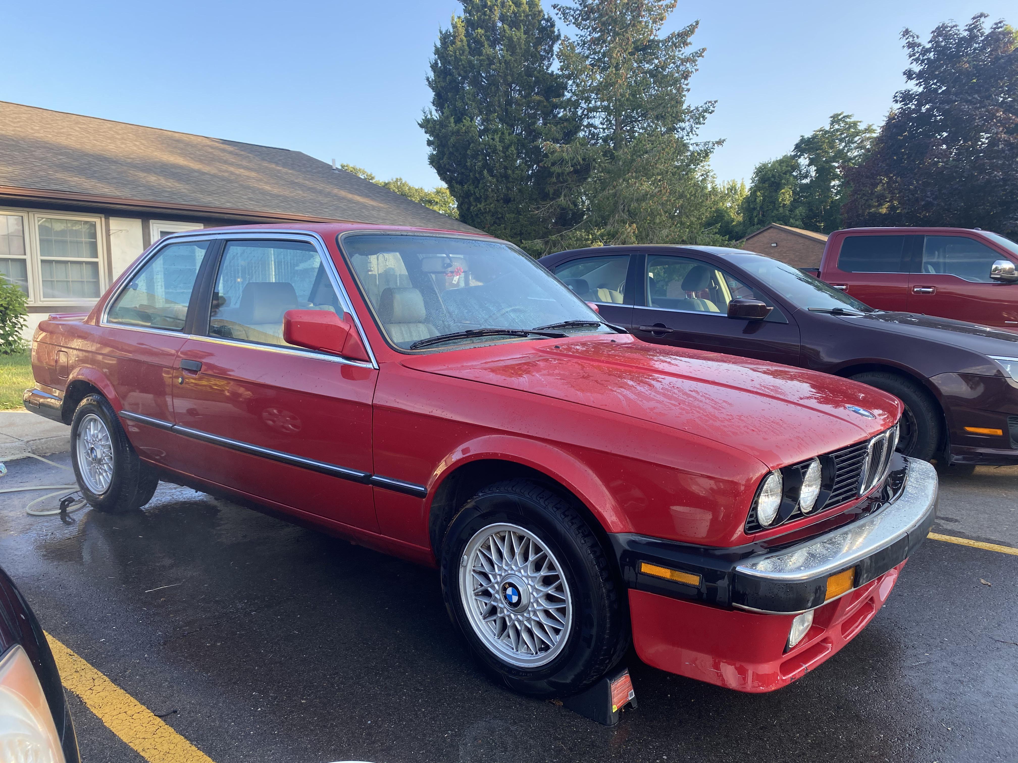 Bone stock princess got a bath today! : E30