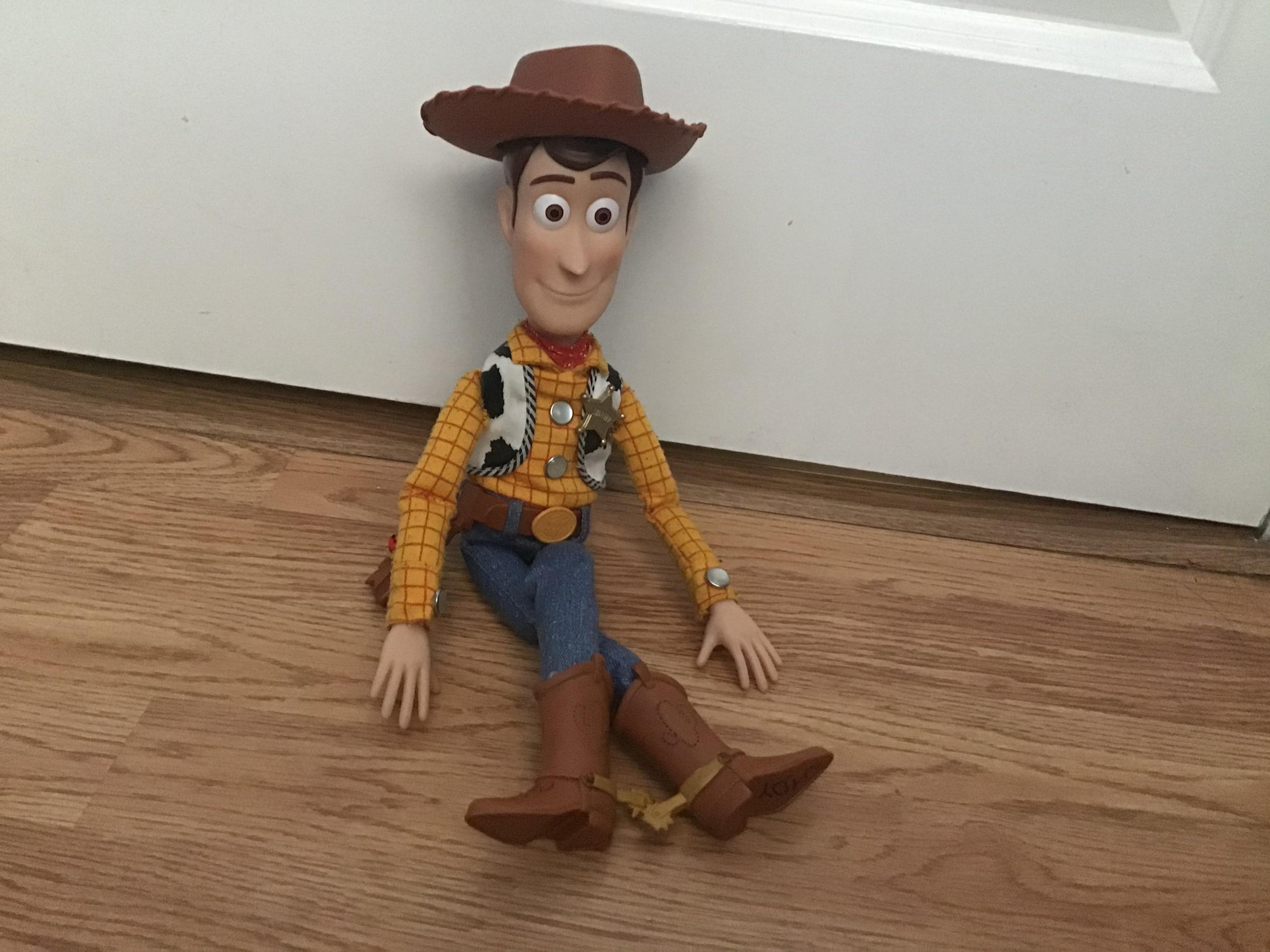A image of the movie accurate Woody doll I made. r/toystory