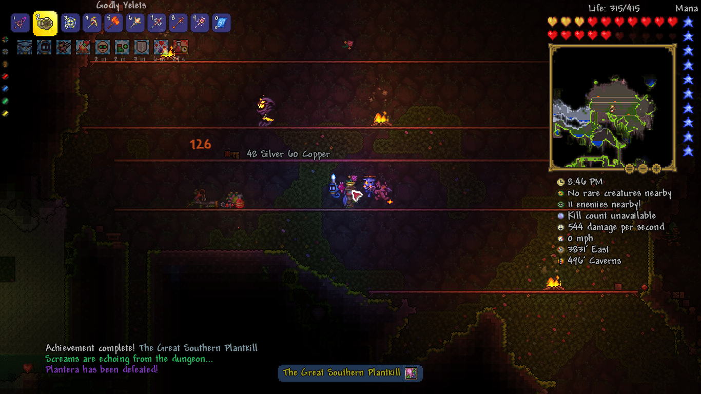 First time killing plantera on pc! Feeling very proud of myself rn