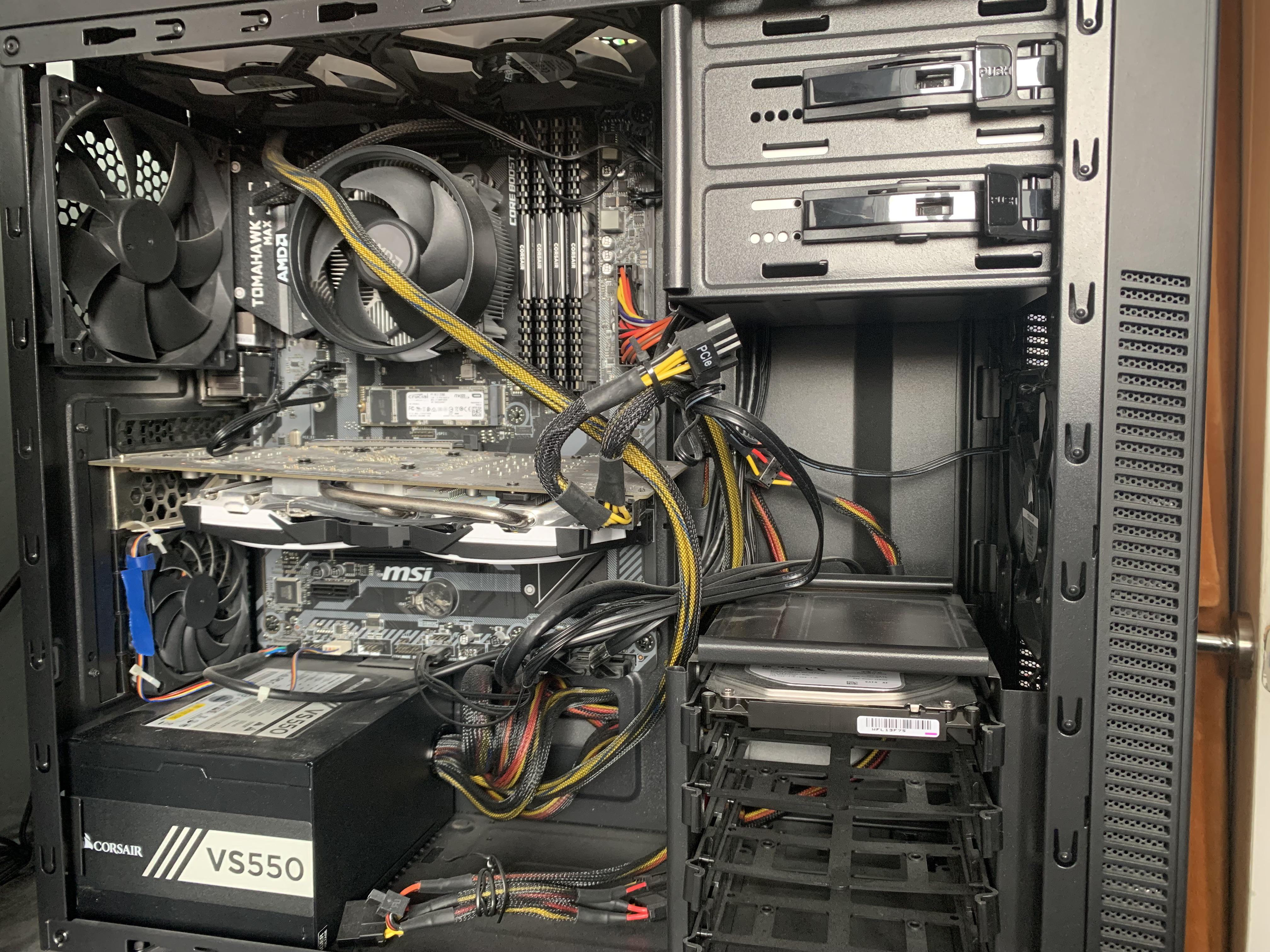 Can I fit a 3 fan gpu in my pc? More info in comments. r/PcBuild