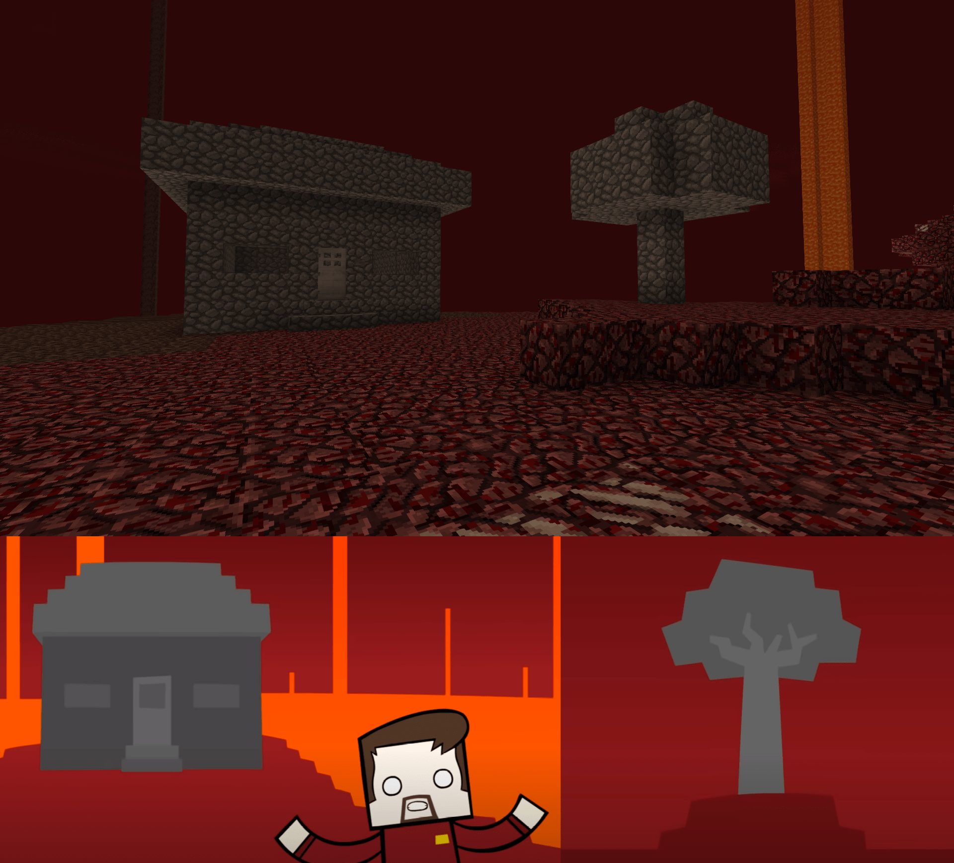 I'm ready to move to the nether! r/Minecraft