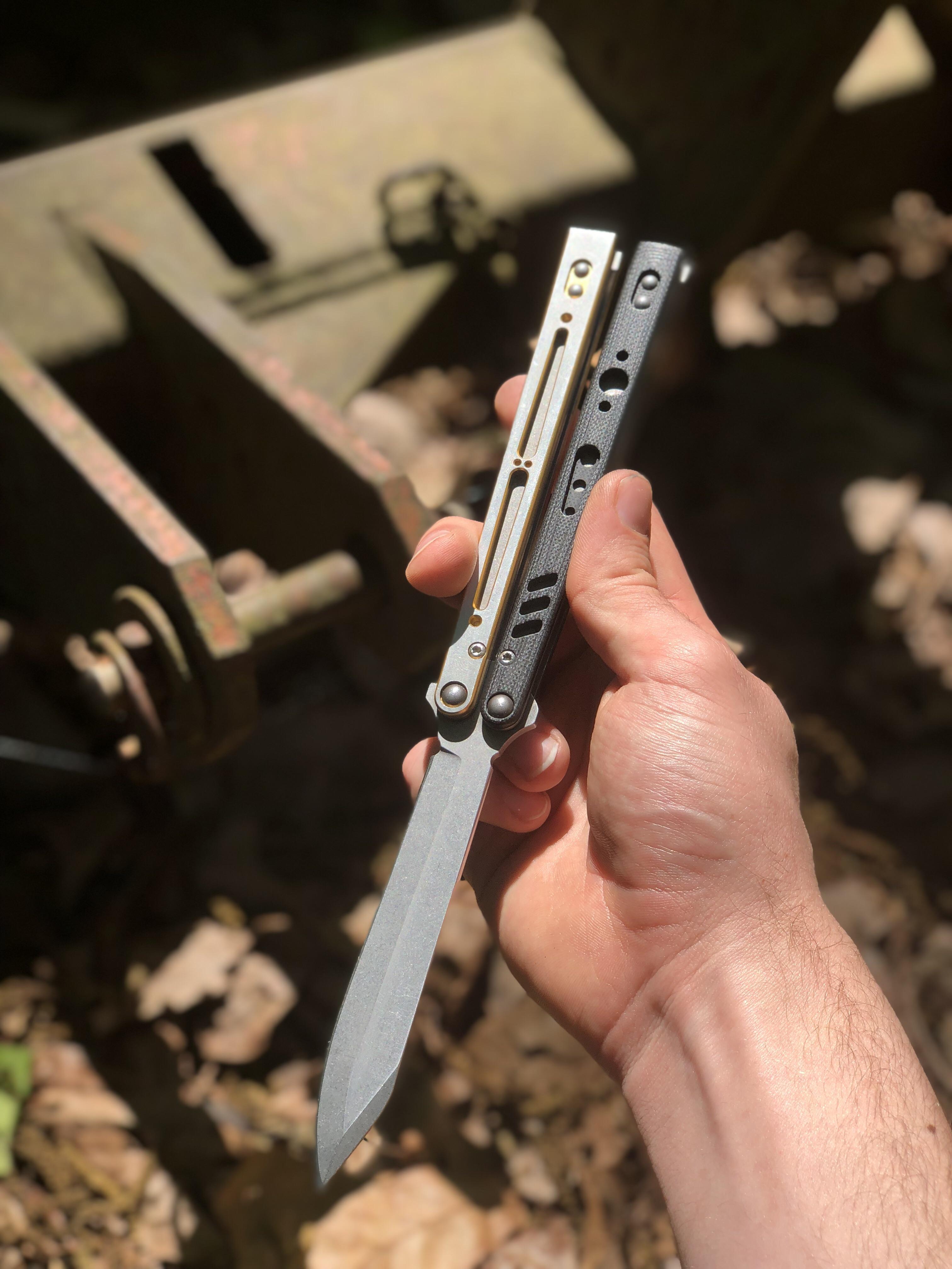 Aluminum or G10? r/balisong