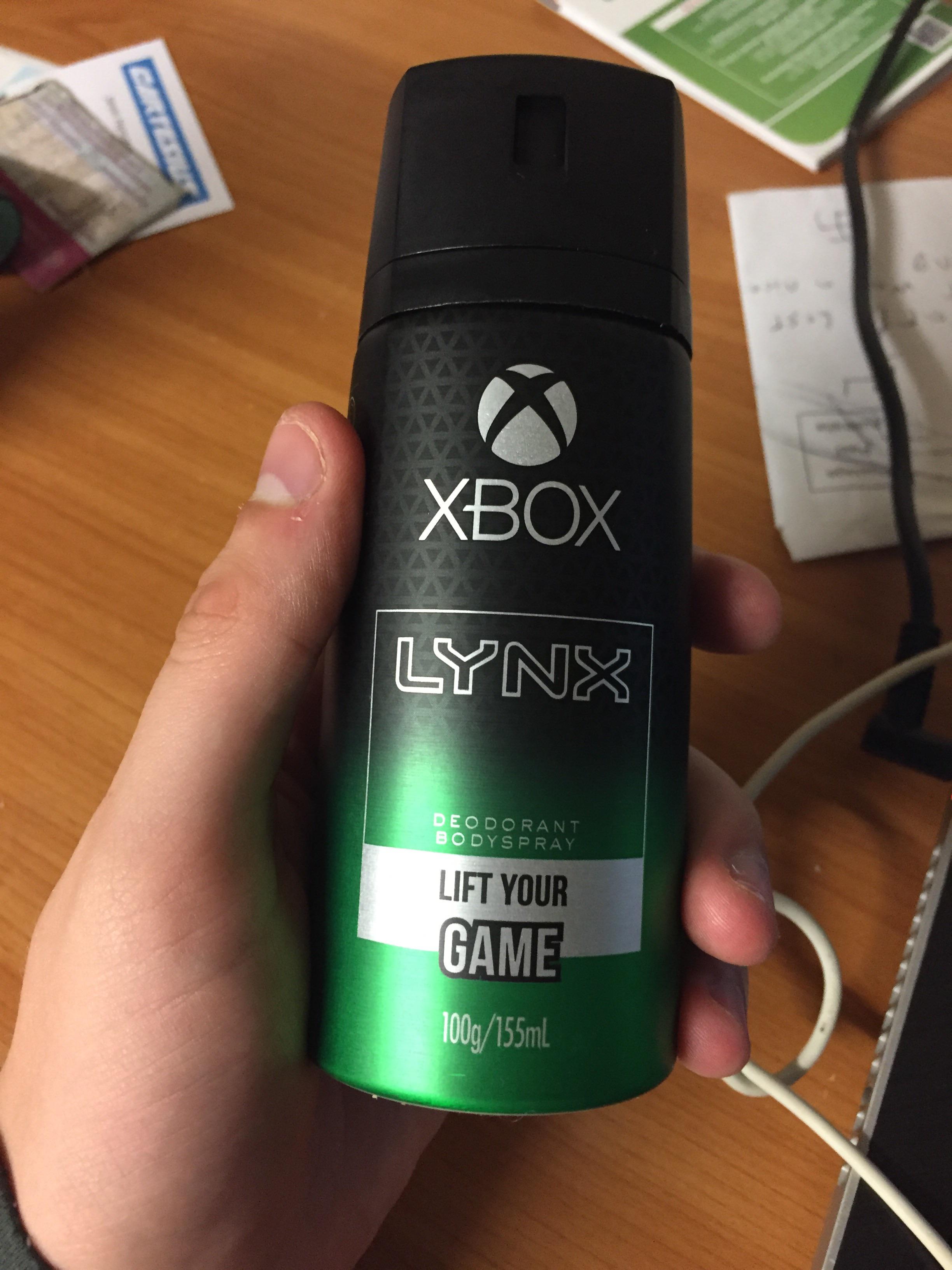 The Xbox deodorant is here in Australia r/xboxone