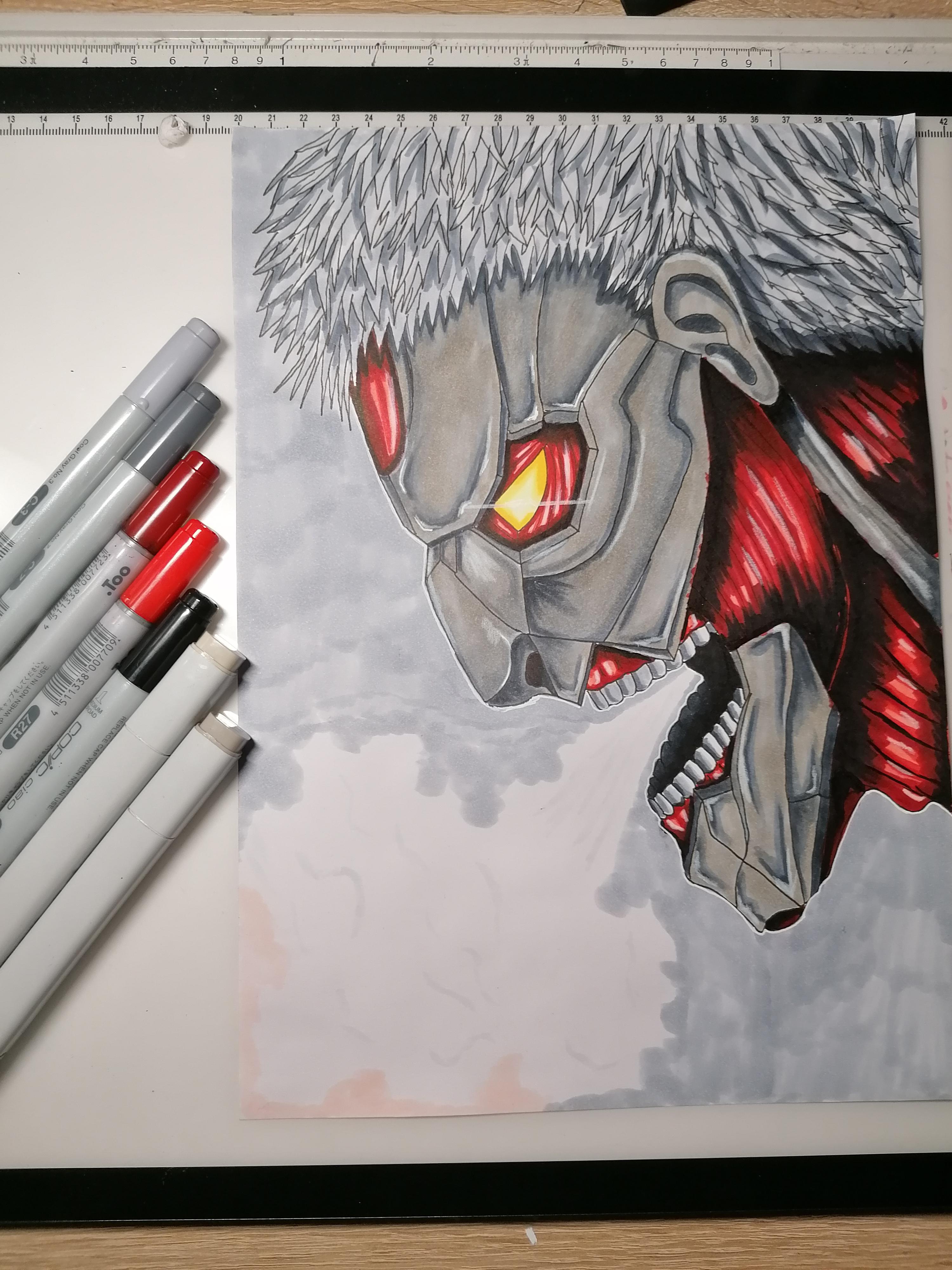 Discover 71+ armoured titan sketch latest in.eteachers