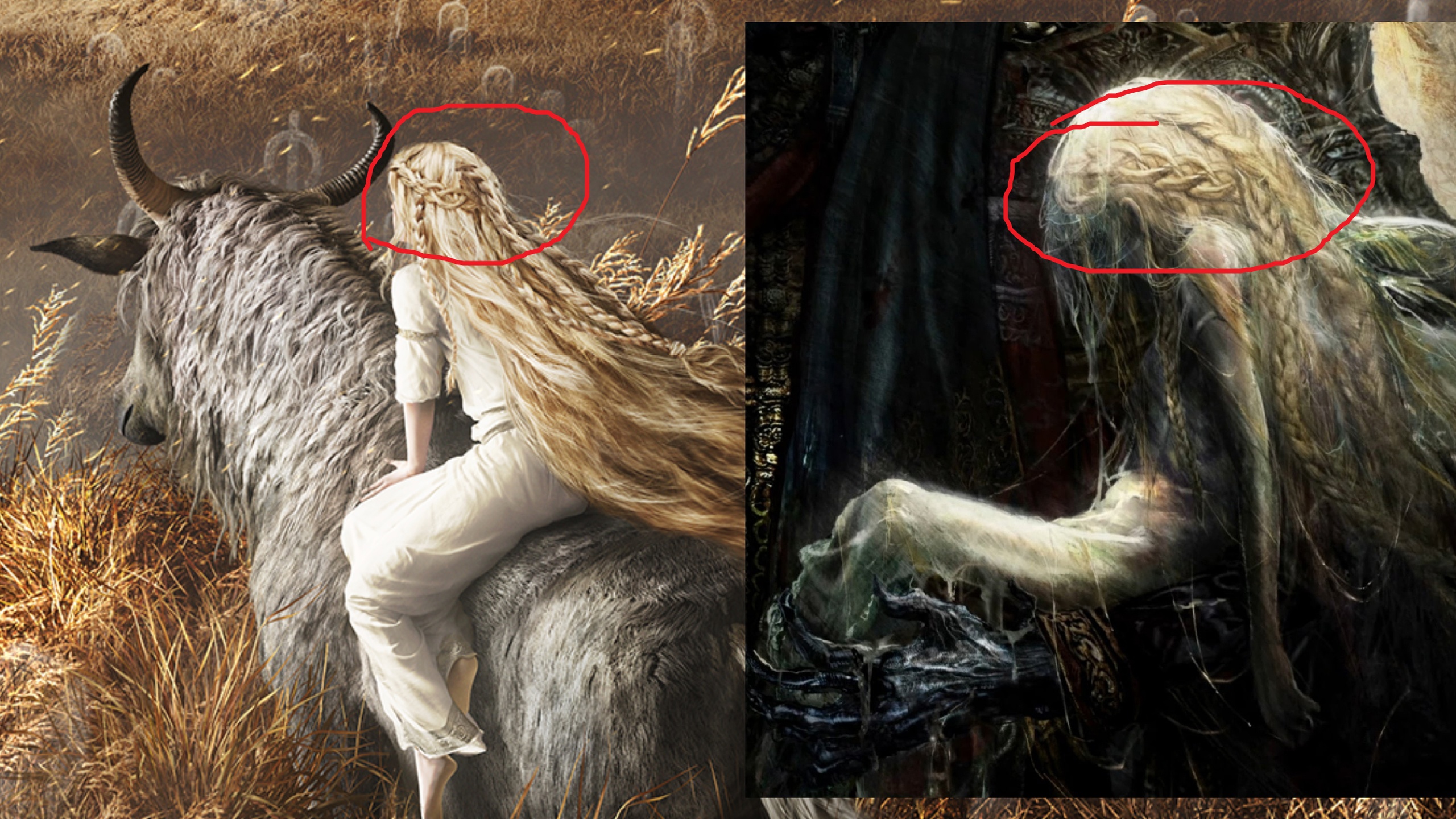 So it's official now? This is Miquella? Thanks to the great quality of