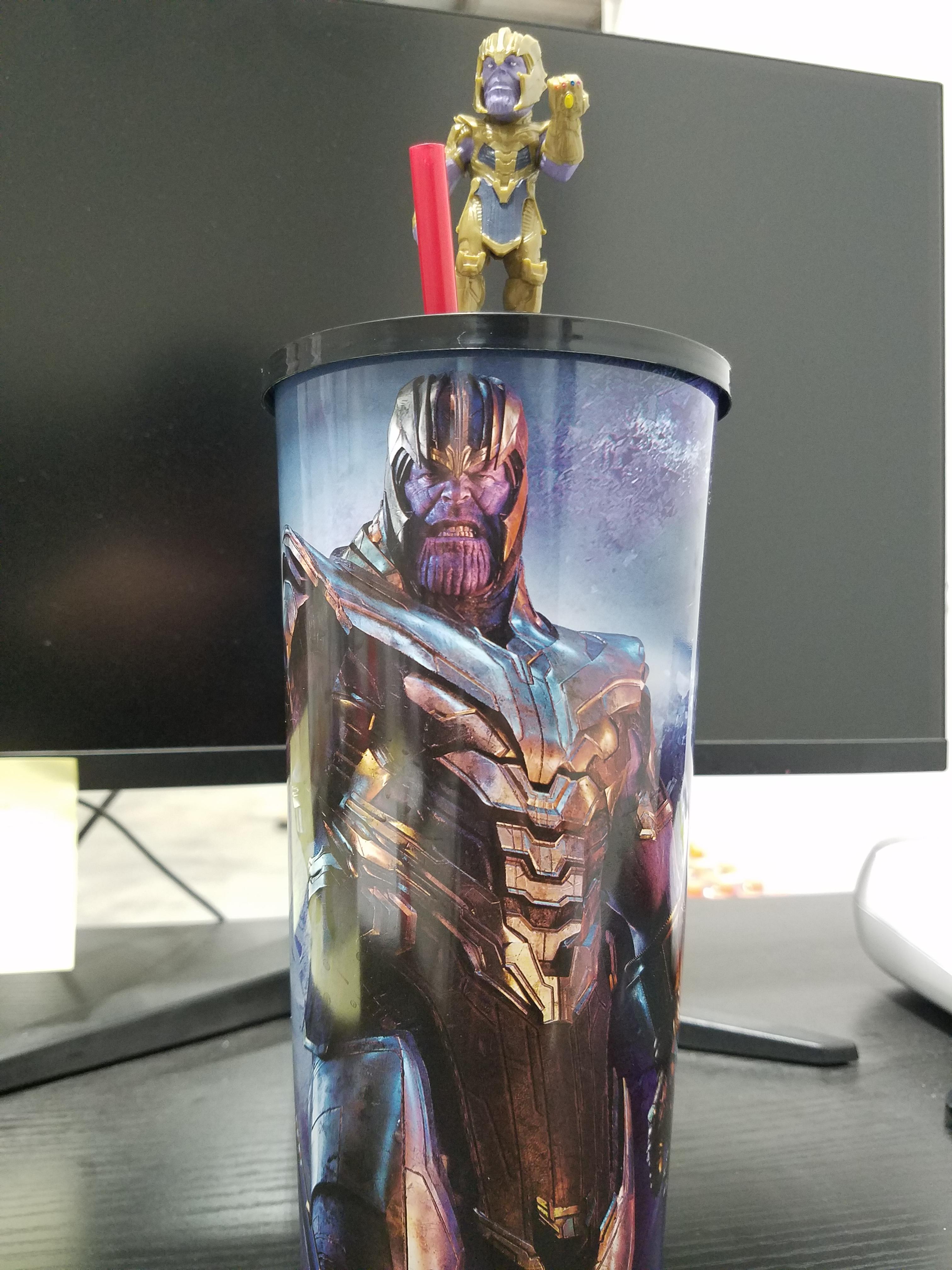 Promotional Cups at my Local Movie Theatre for Avengers Endgame r/marvelstudios