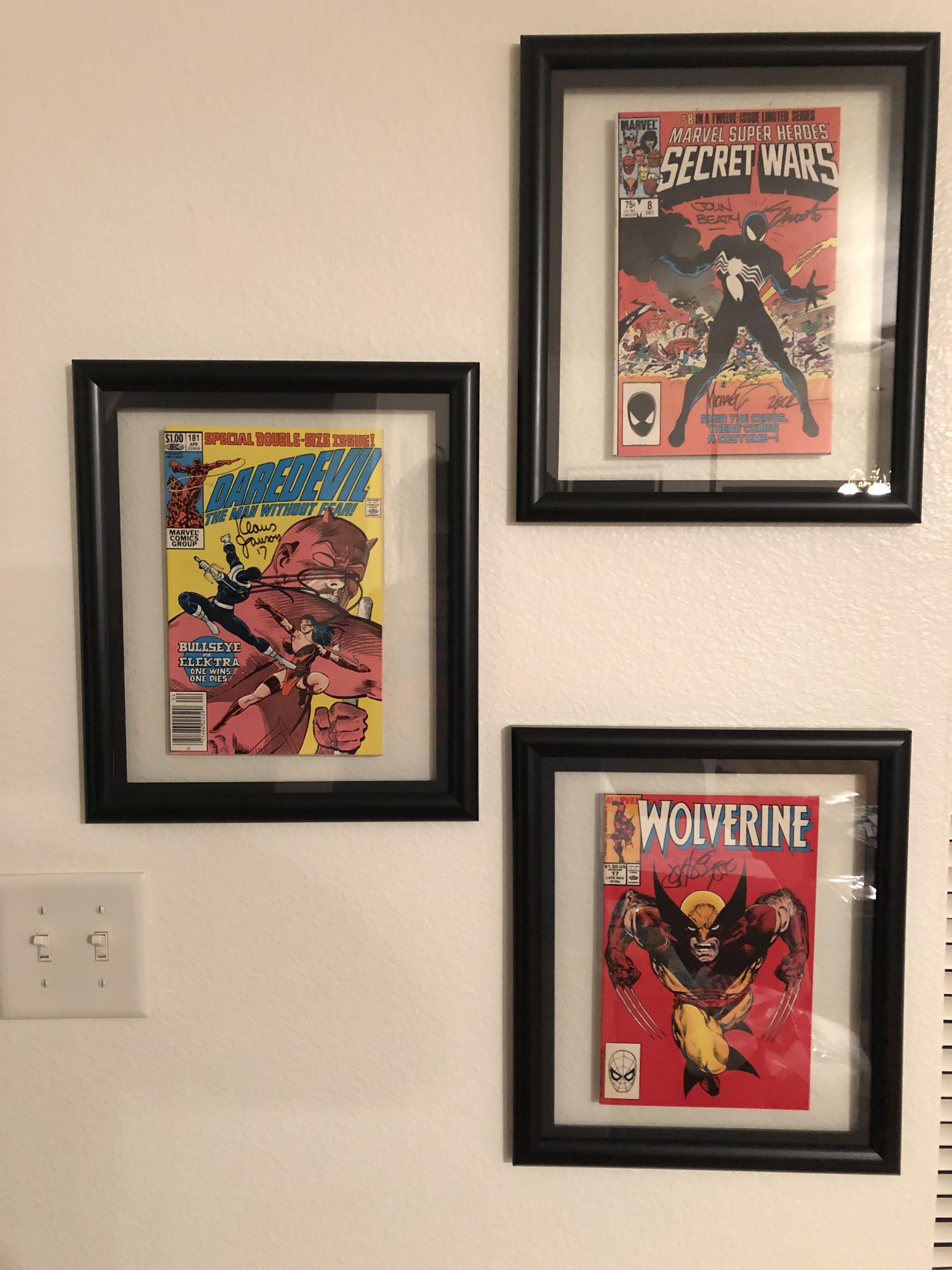 The comic book frames at Michaels are pretty awesome