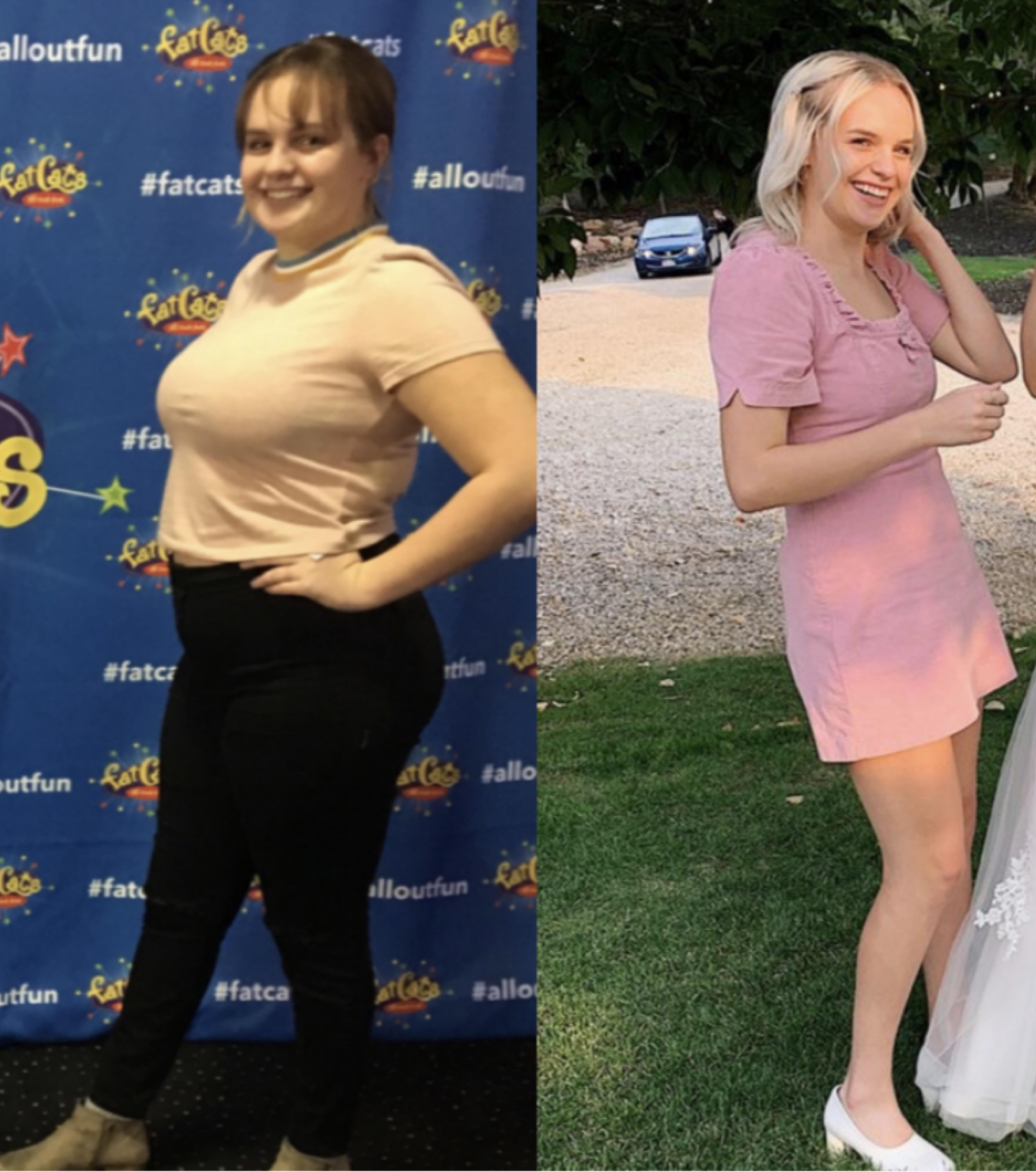 F/21/5’6 [185lbs130lbs=55 lbs] Finally hit my goal weight! The last 5
