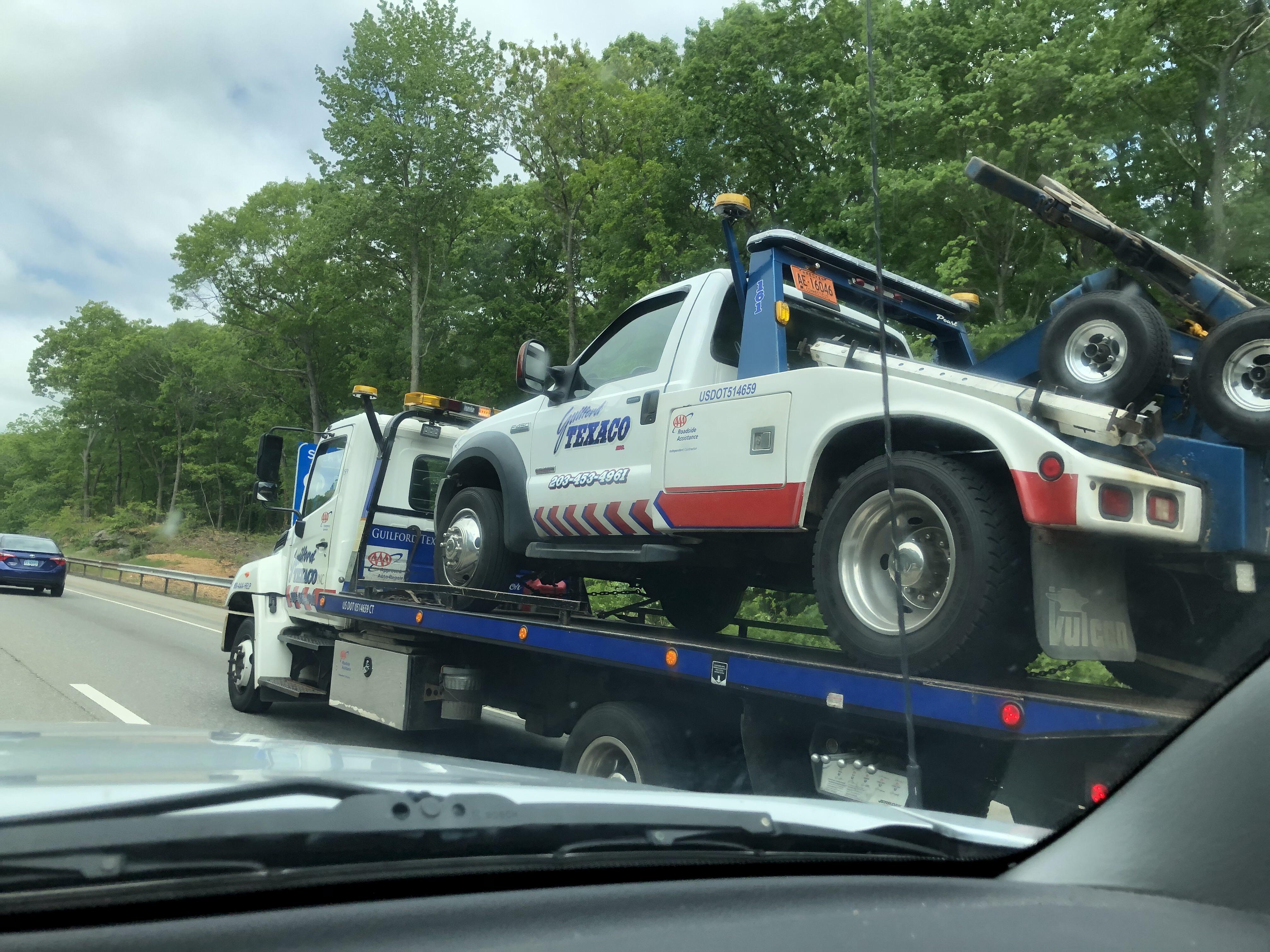 Tow truck towing a tow truck mildlyinteresting