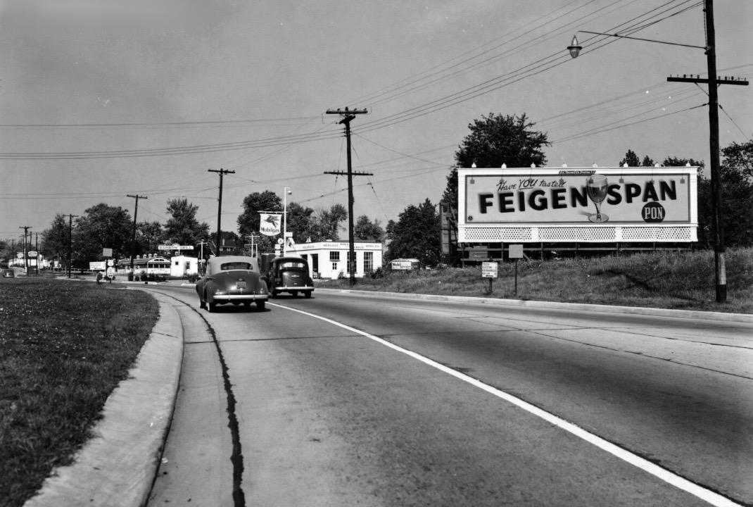 Route 25 Bordentown, New Jersey 1940 r/newjersey