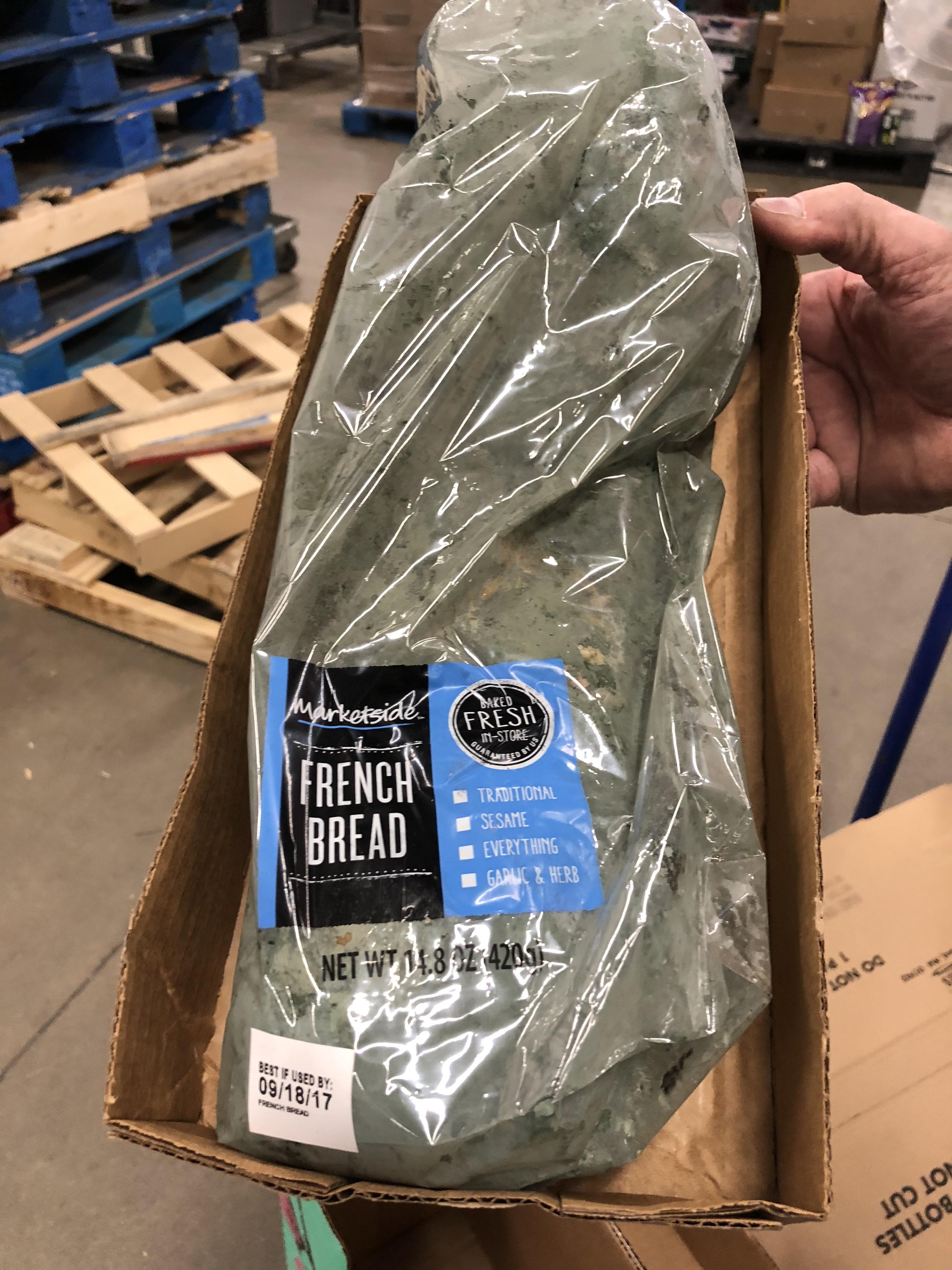 I see your wonder bread and raise you a French bread. r/walmart