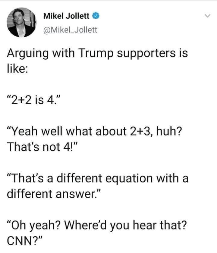 Arguing with Trump supporters WhitePeopleTwitter