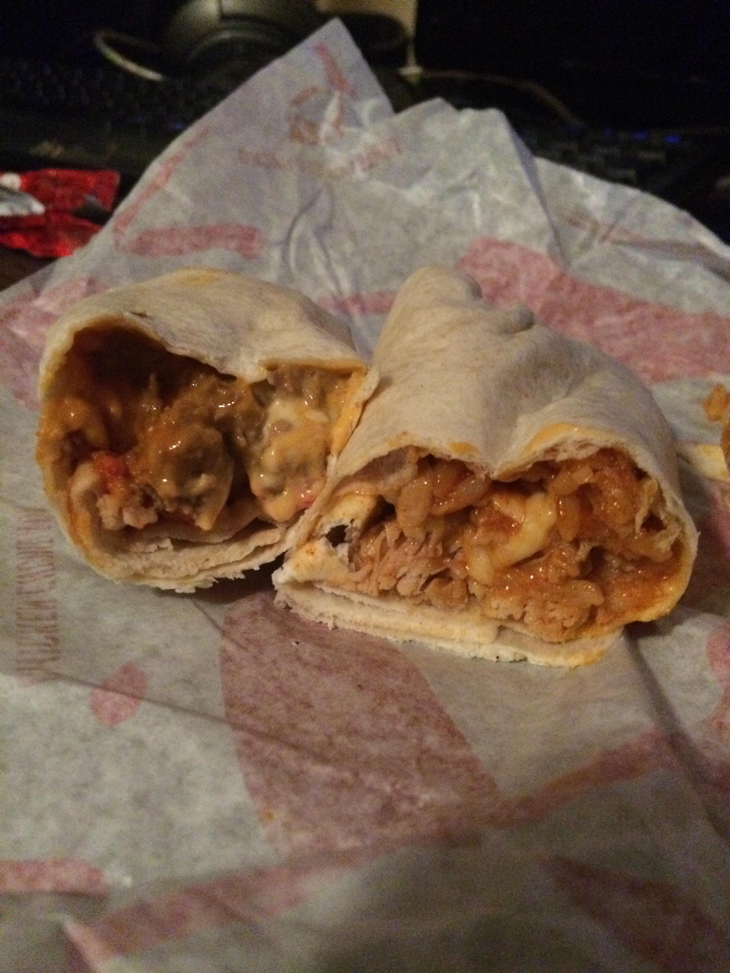 Chicken enchilada and three cheese nacho. r/tacobell