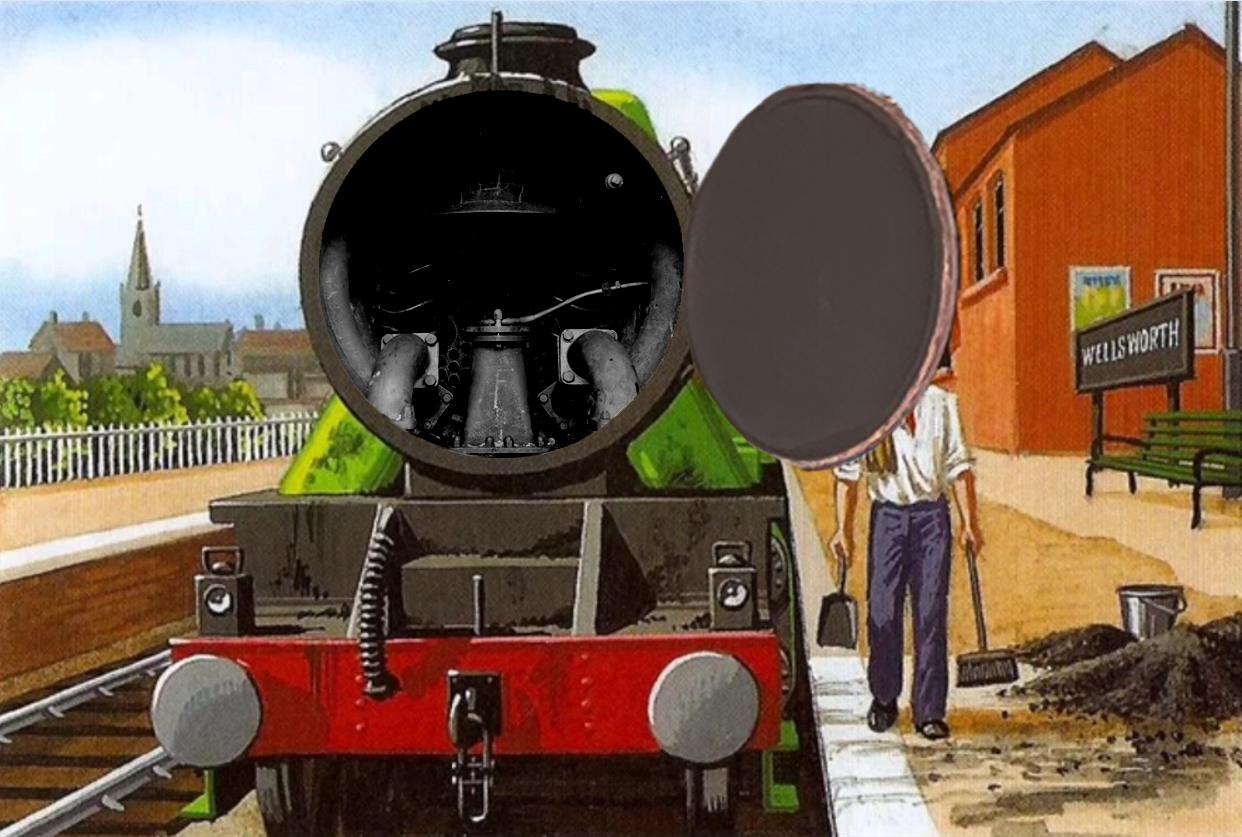 "The Fireman cleared away more ashes, but when he tried to close Henry