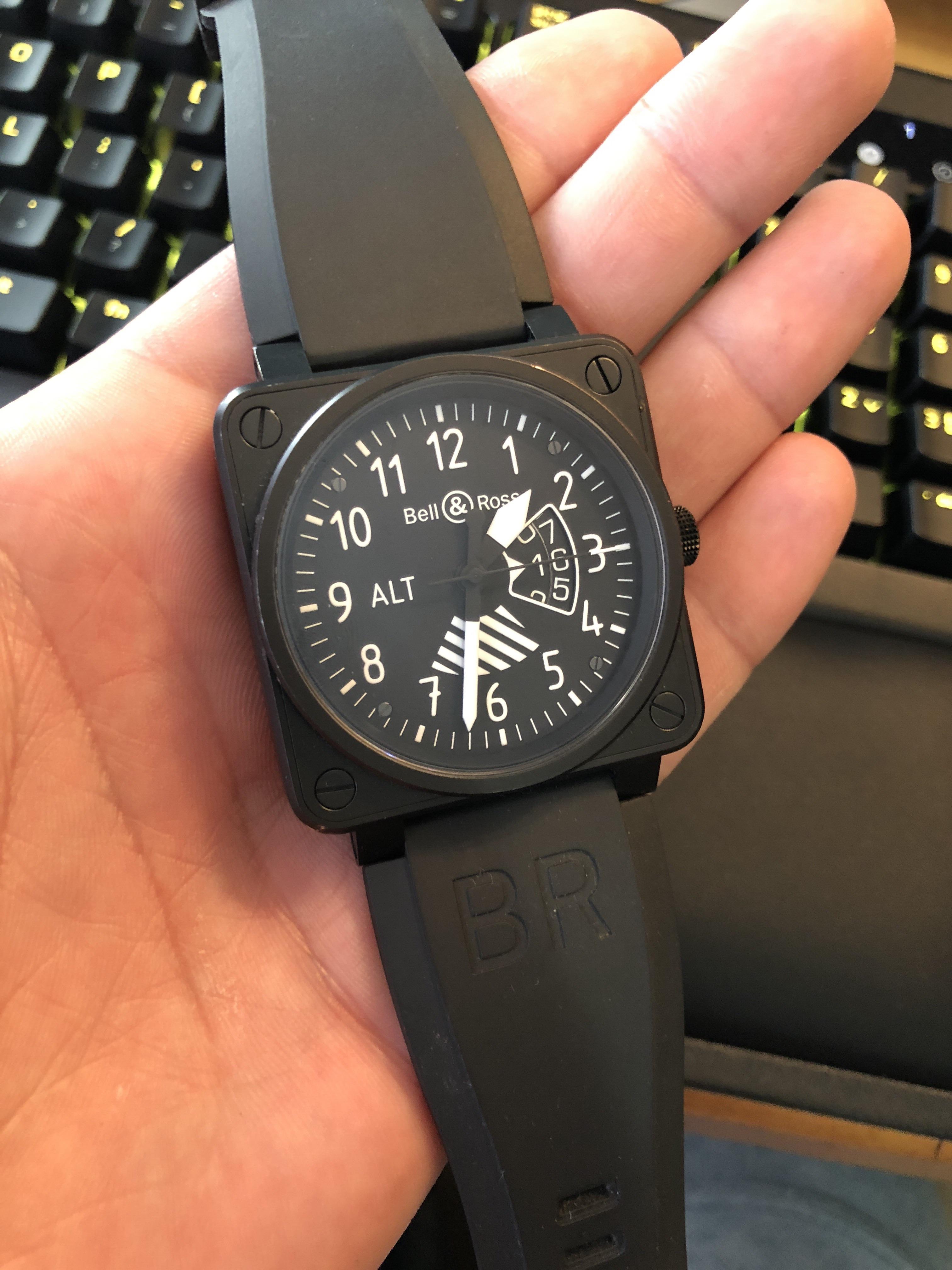 [Bell & Ross] A gift from my dad. r/Watches