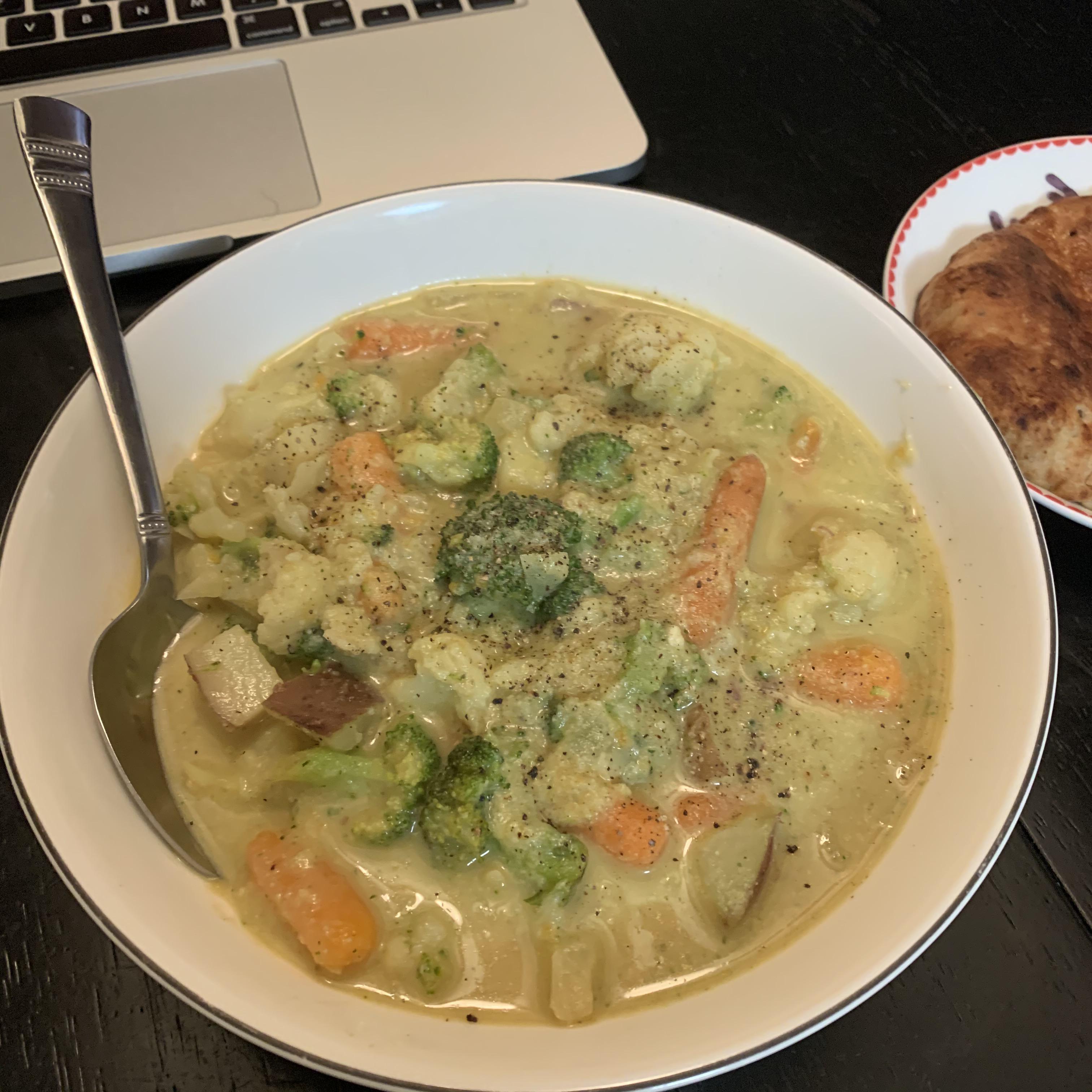 My first time cooking with nutritional yeast. I made this simple