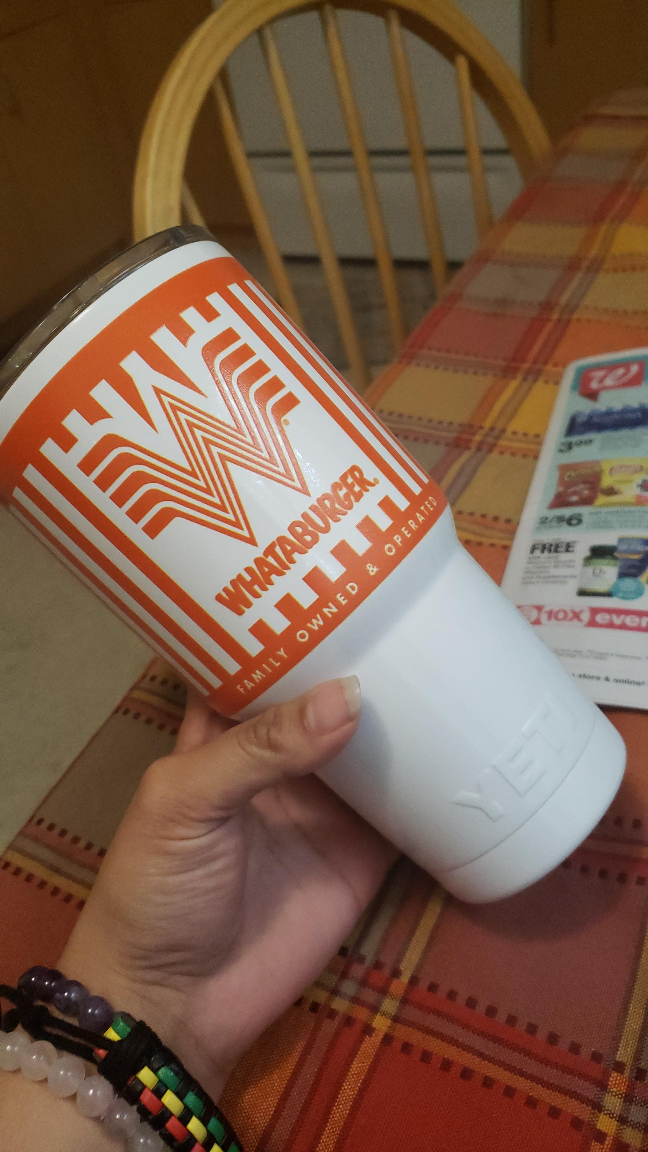 My bestie and I spend drinking nights at Whataburger...like any good