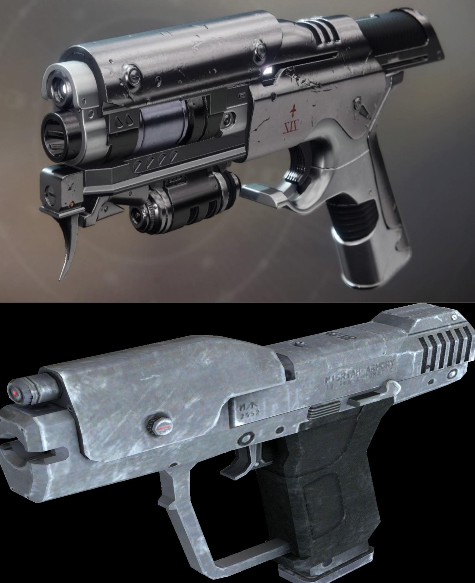 Halo Pistol r/DestinyFashion