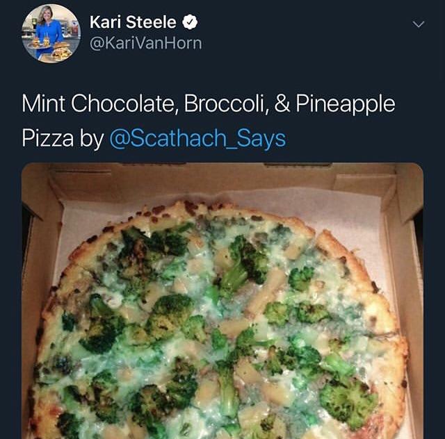Mint pizza. r/lowkeyterrorism