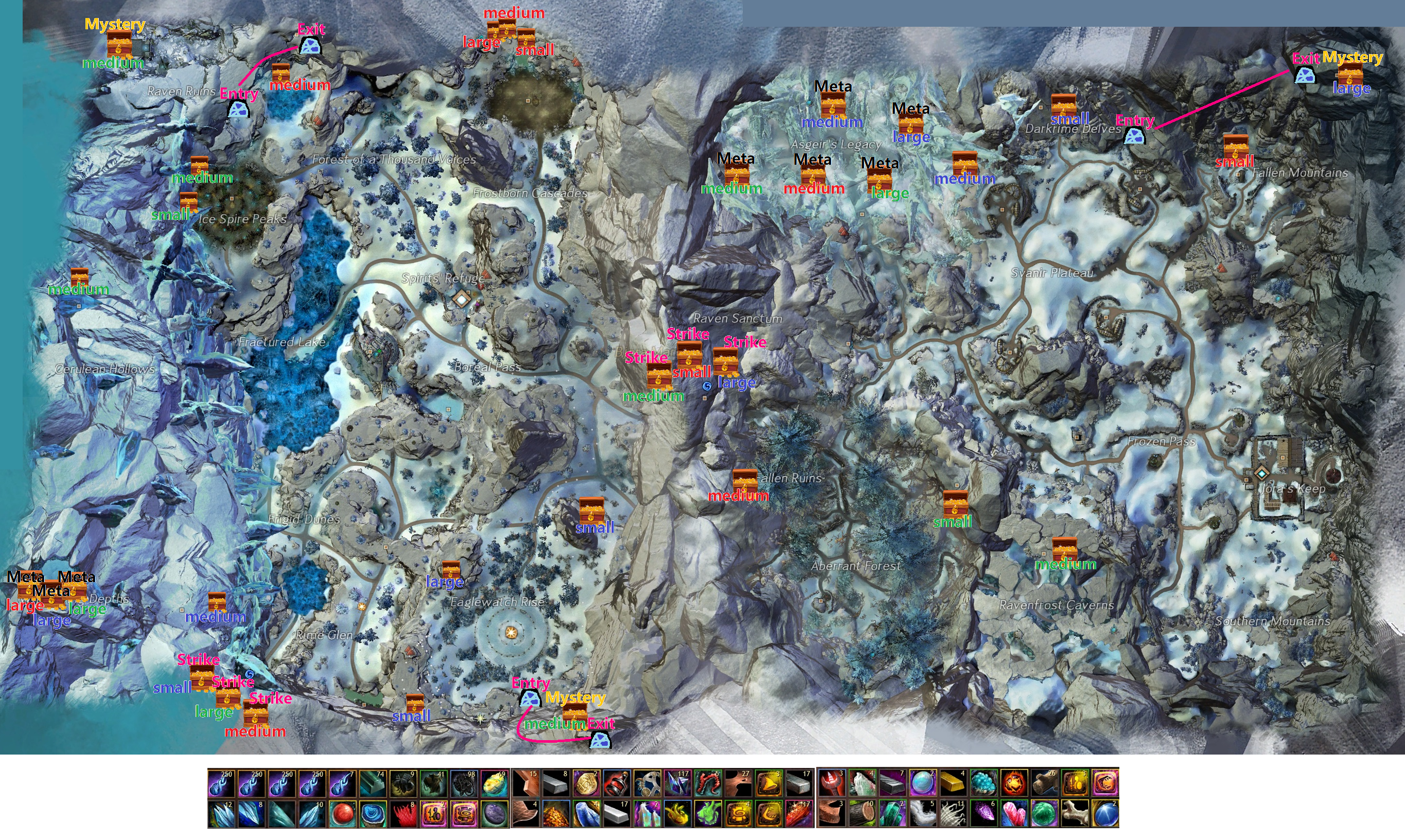 Guide 74 Eitrite Ingots / day I did my best r/Guildwars2