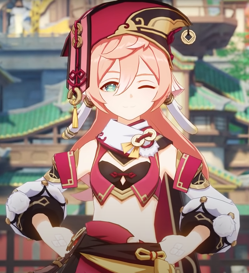 Smug and Confident Yanfei [from Character Demo Video] r/Genshin_Impact