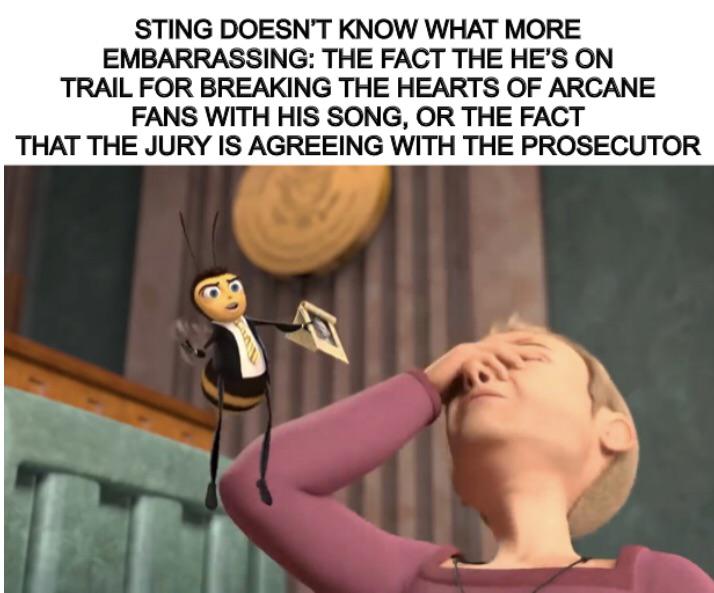 [no spoilers] I totally the he was in Bee Movie r/arcane