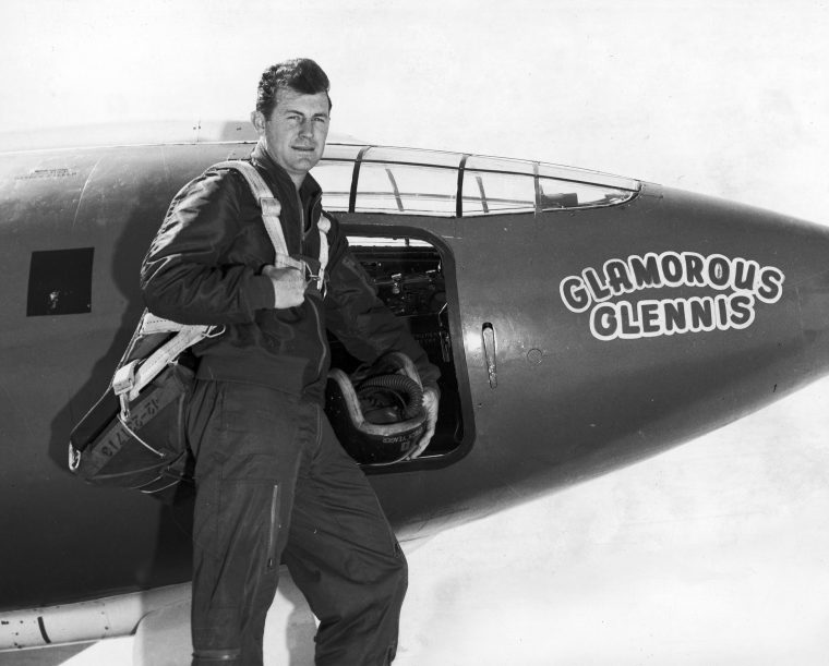 Today 96 years ago in west virginia. Chuck yeager was born. The first