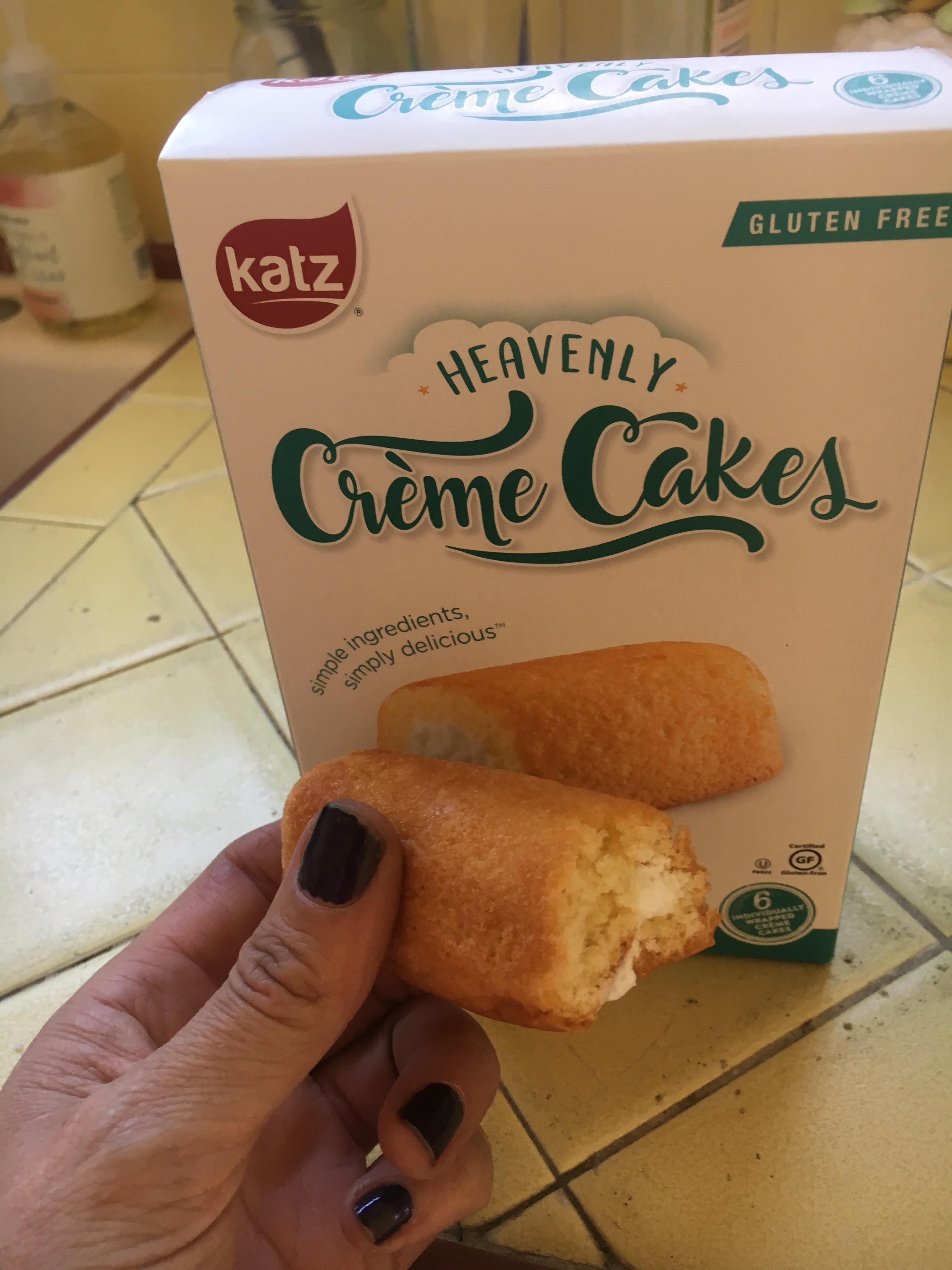 Gluten free Twinkie substitute! Verdict a little small, not quite as