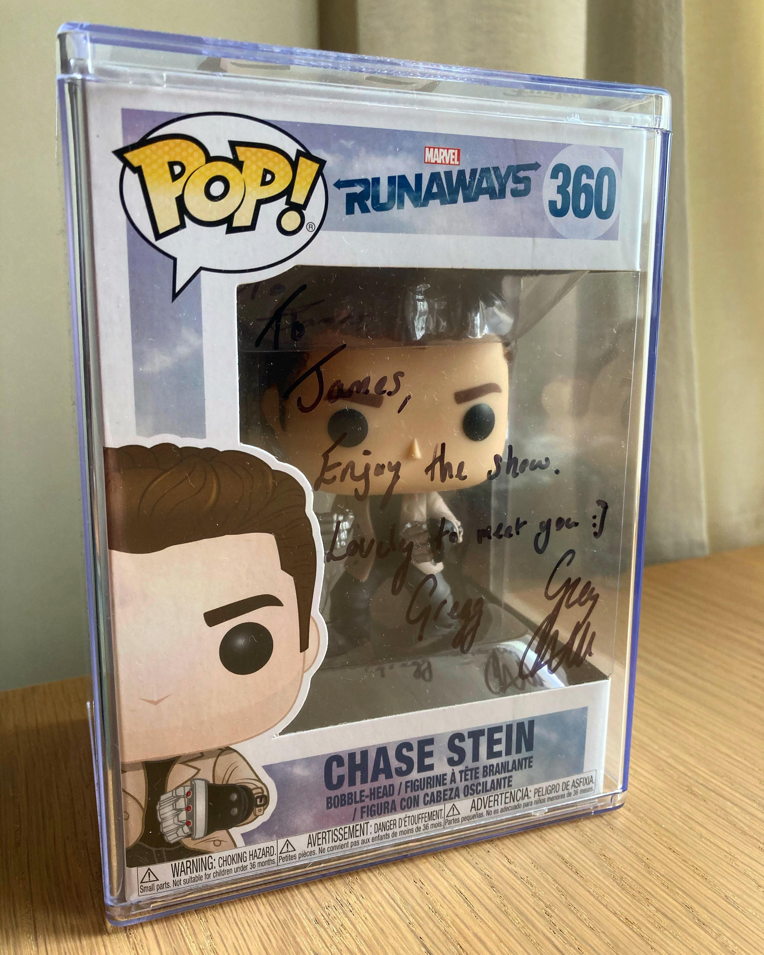 This was my first ever POP (Signed by Gregg Sulkin at MCM Scotland 2019