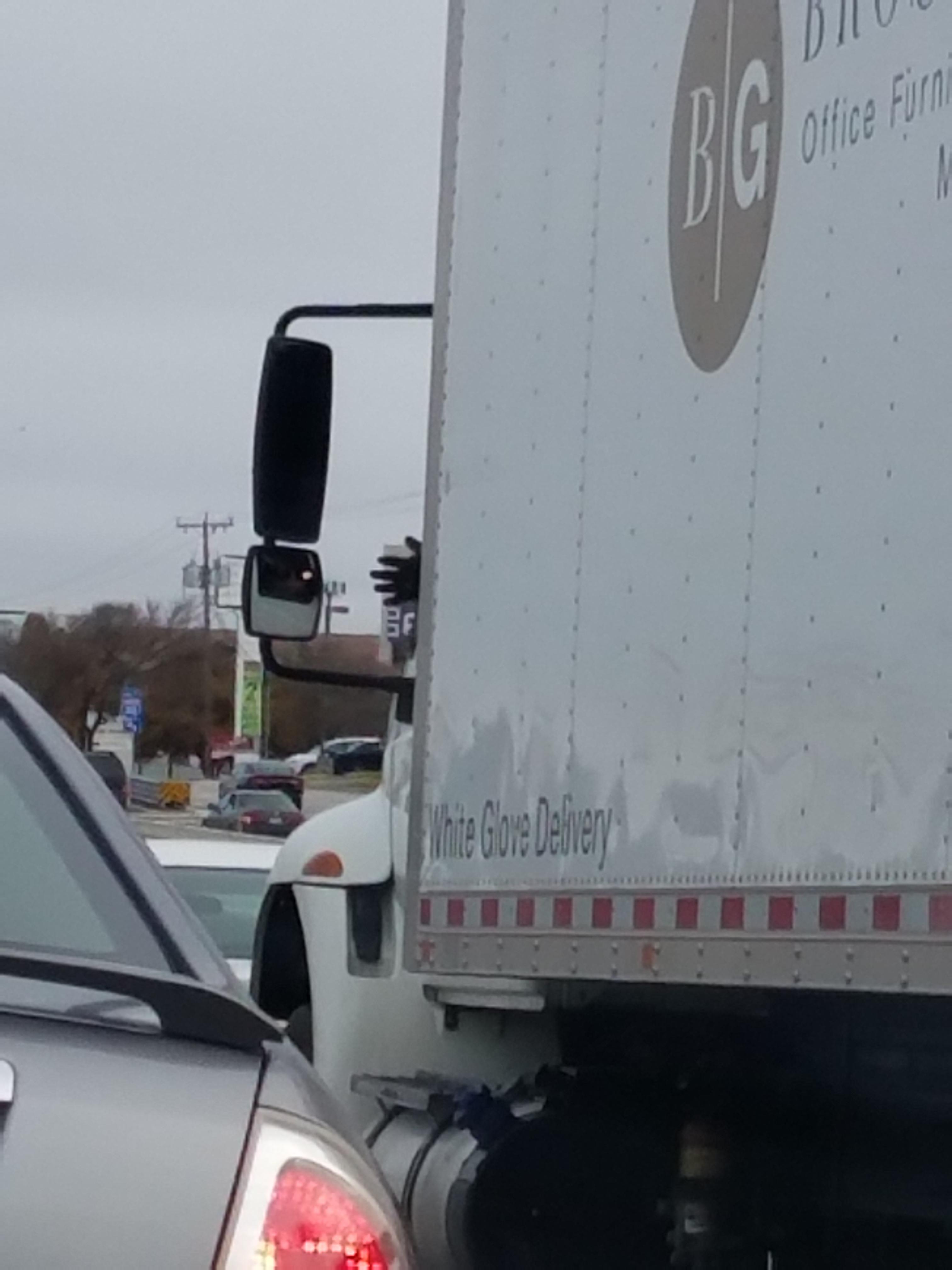 This furniture delivery driver. r/firstworldanarchists