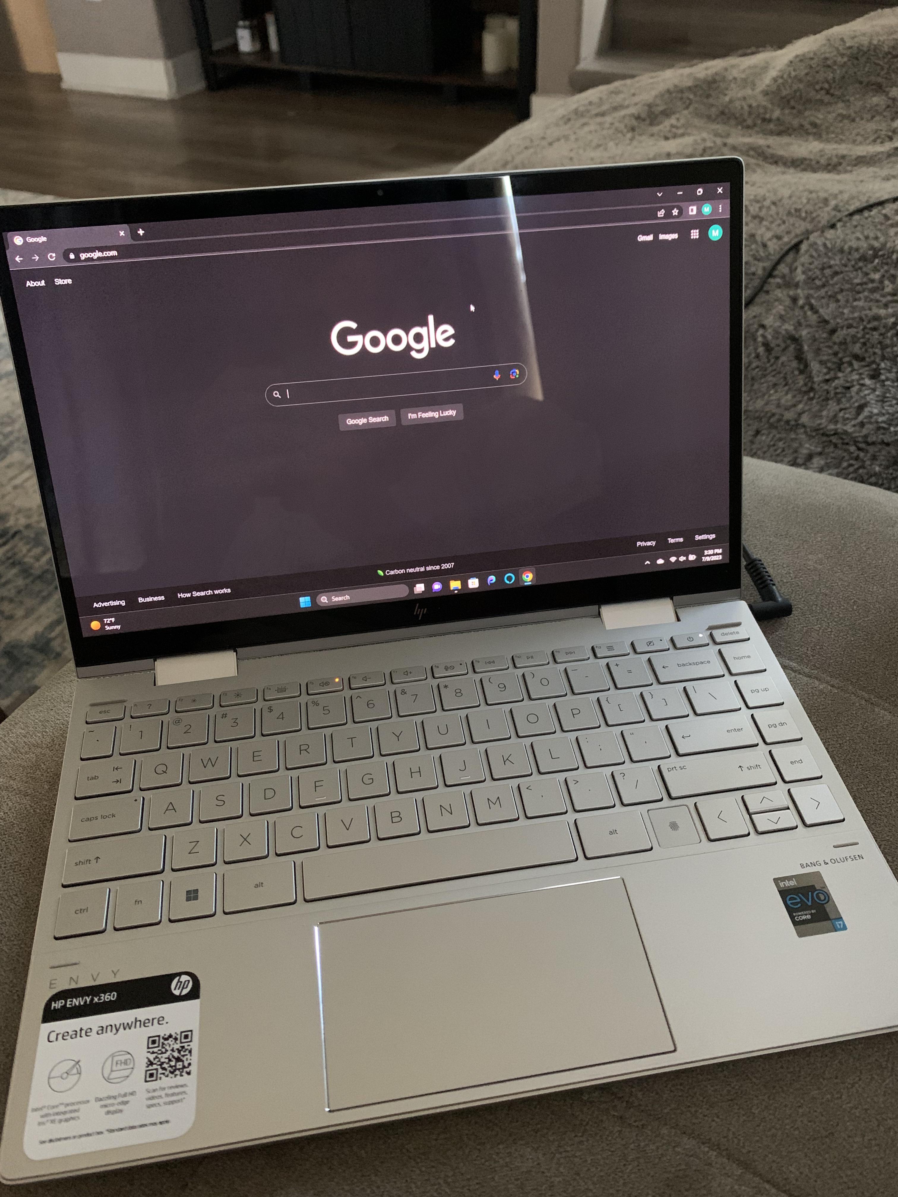 New laptop extremely slow after not using it