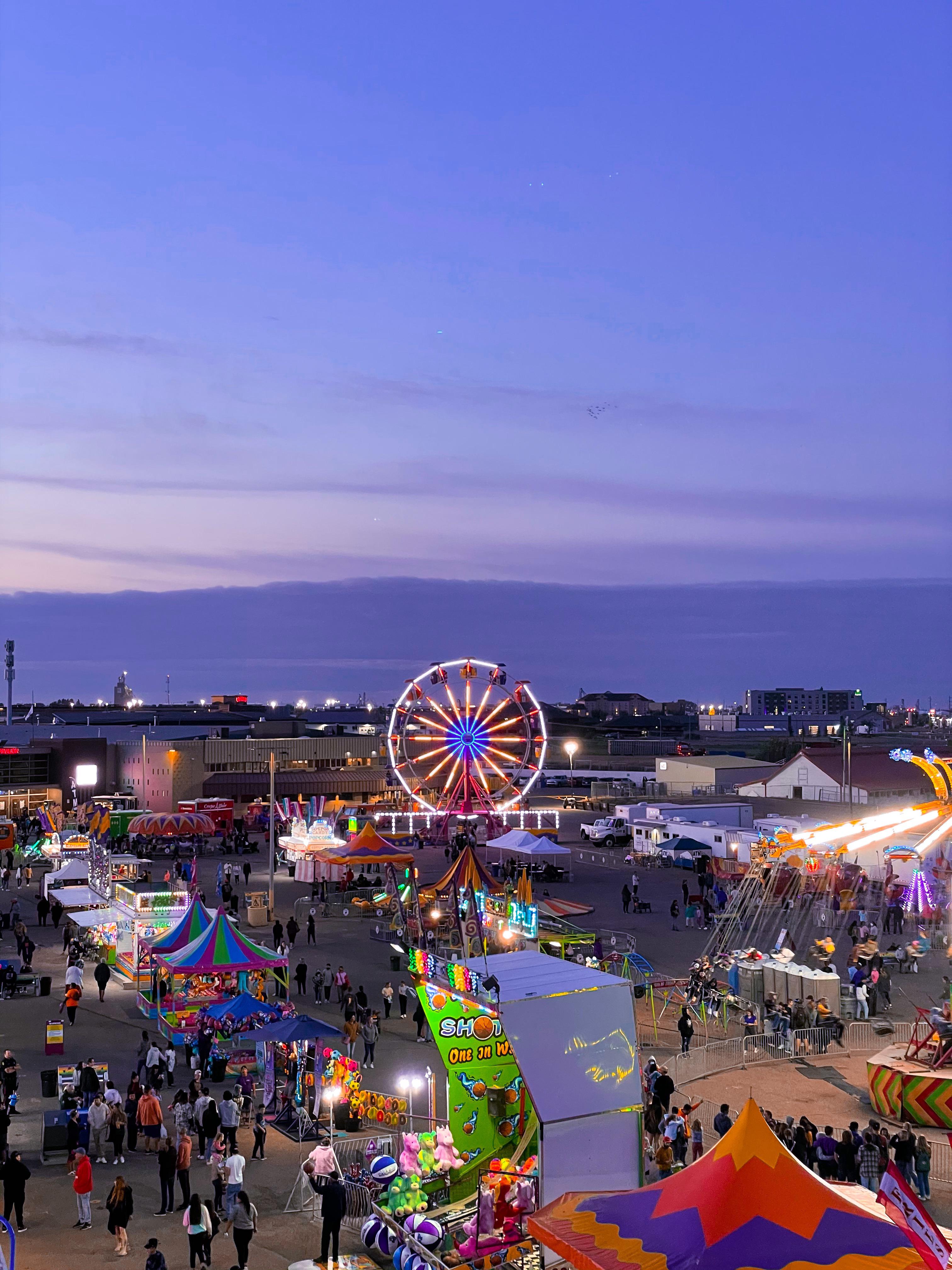 Beautiful views at Whoop Up Days 2021 r/Lethbridge