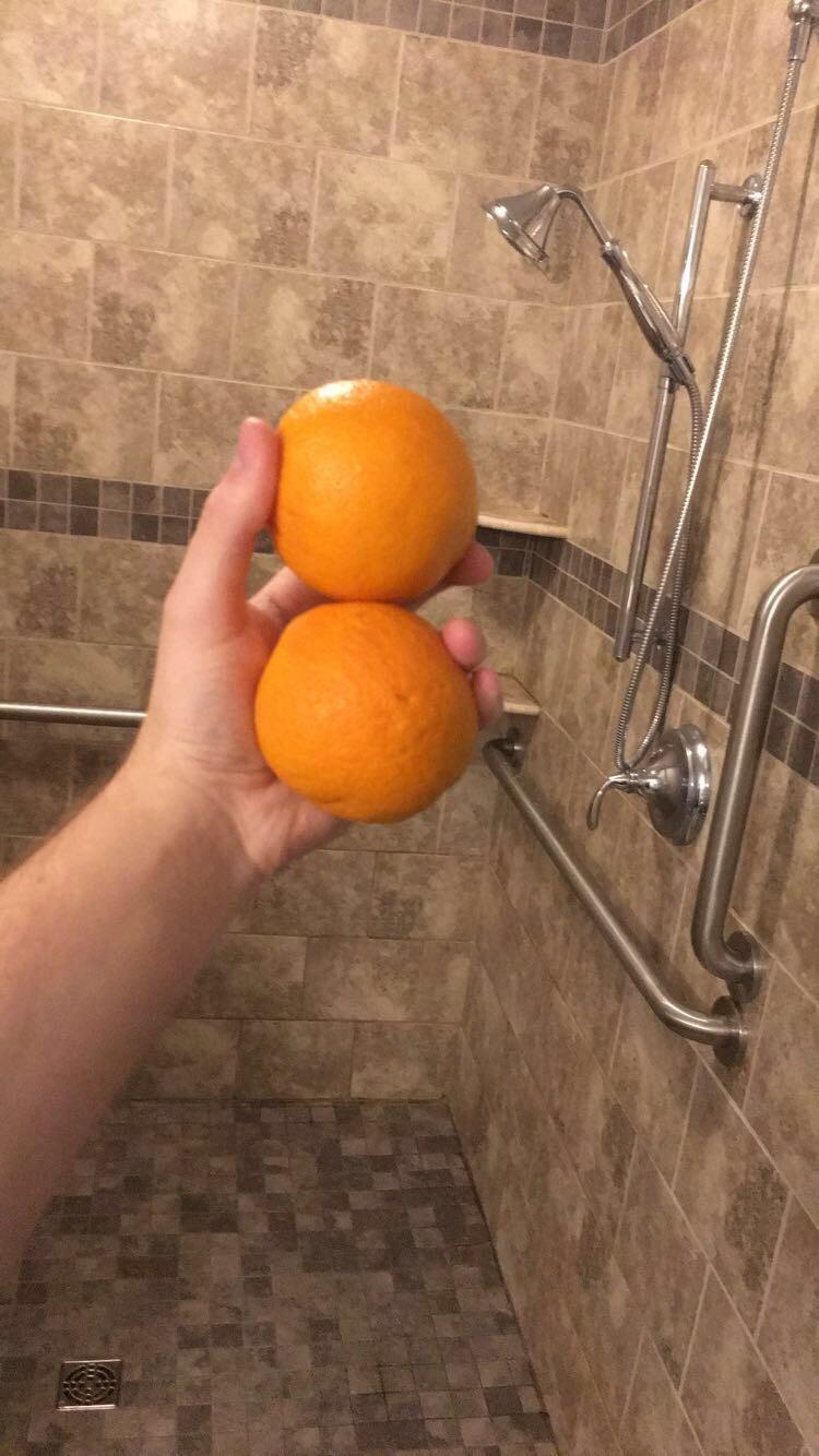 I’m a shower orange virgin, wish me luck r/ShowerOrange