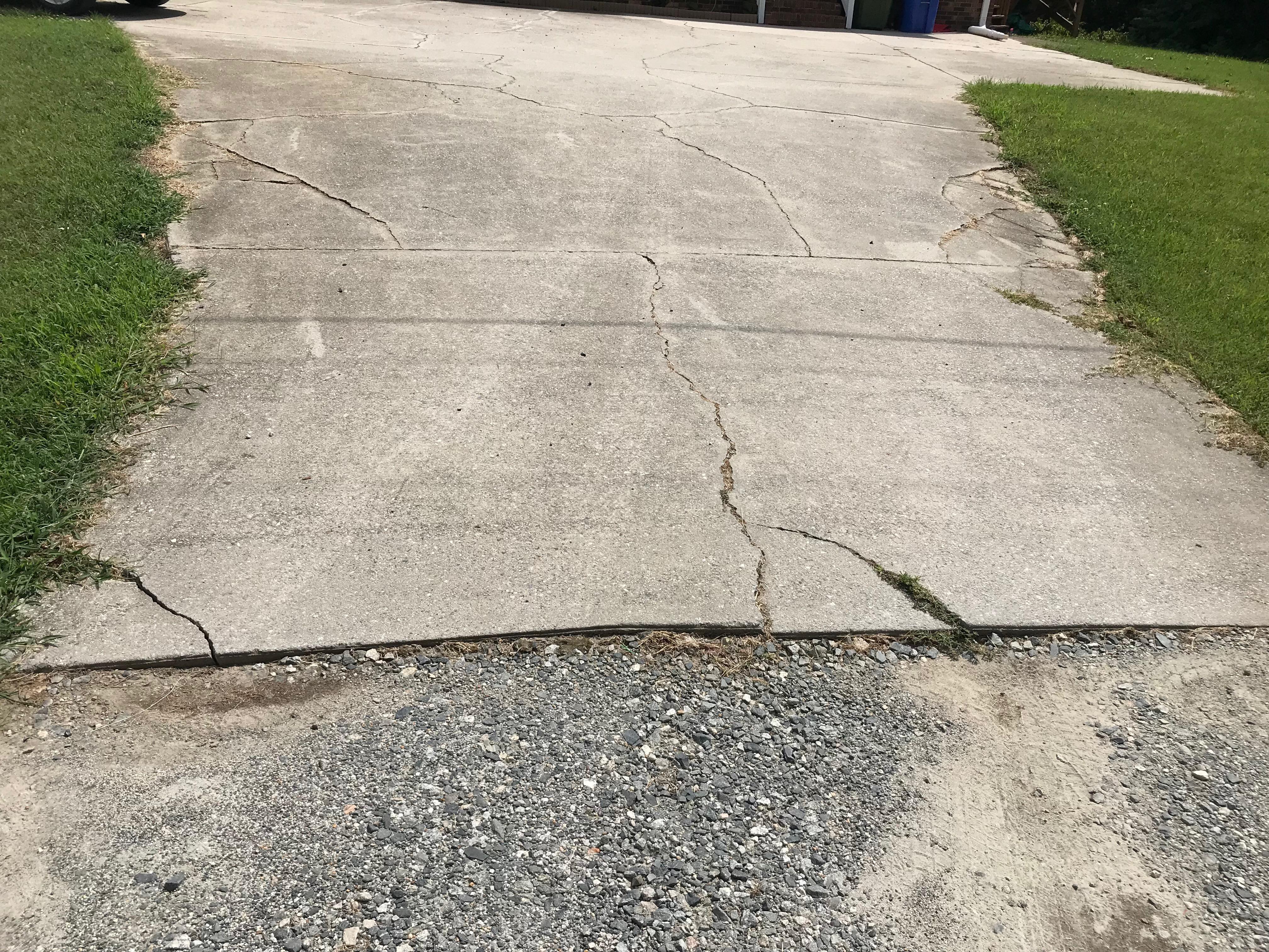 Concrete Driveway repair r/DIY