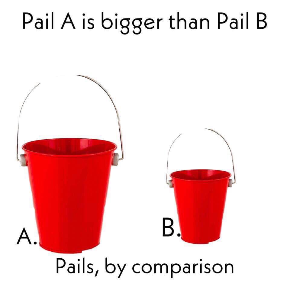 Pale pails r/puns