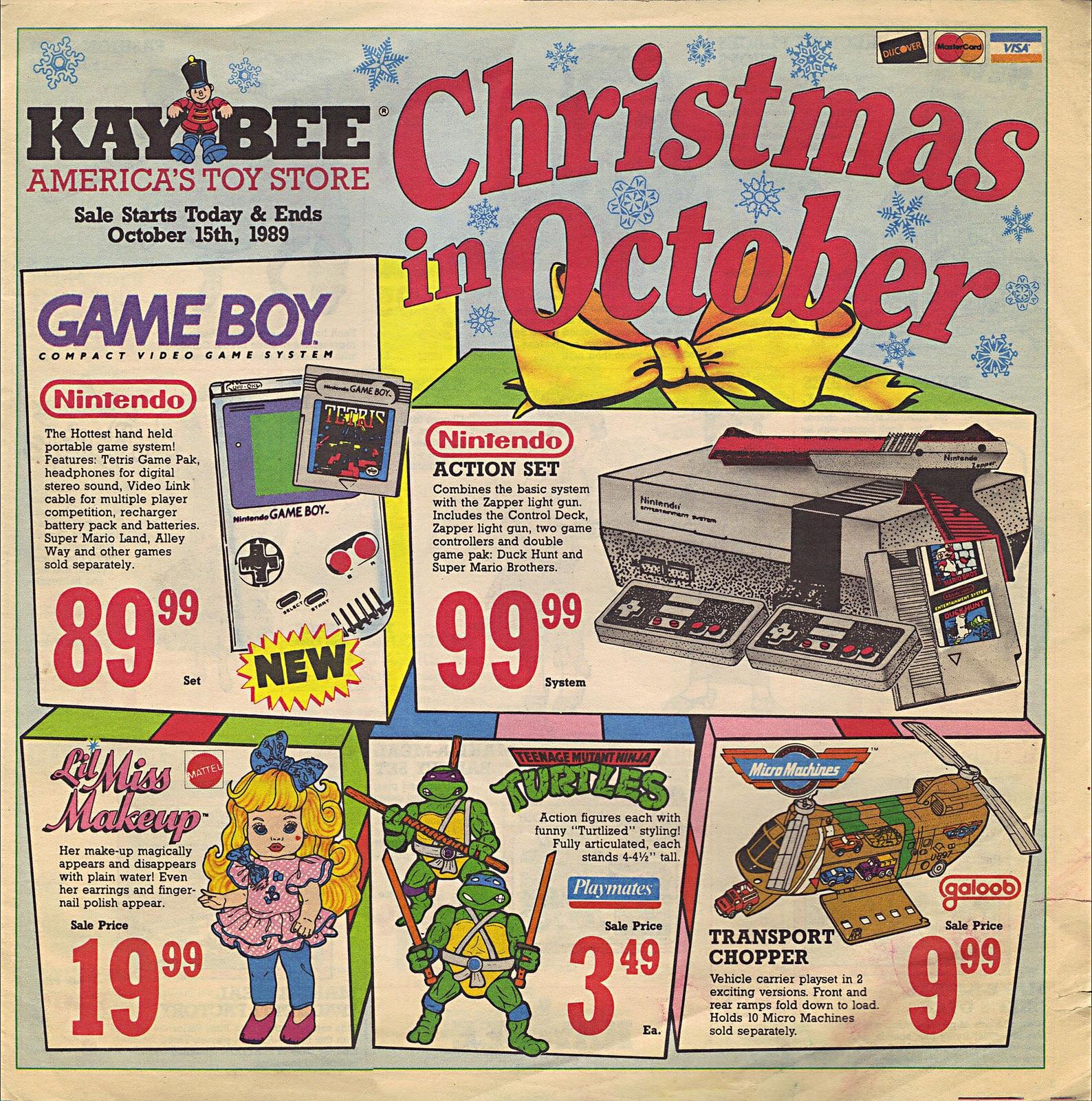 Kaybee toy store Christmas ad r/nostalgia