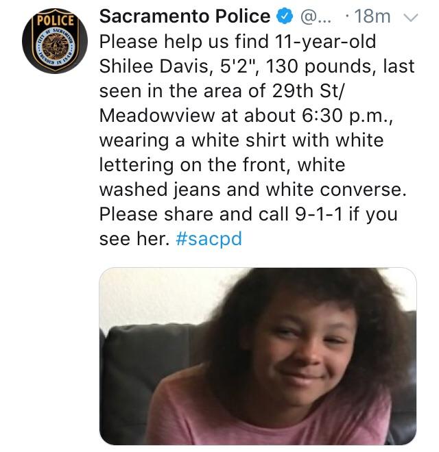 Amber Alert r/Sacramento