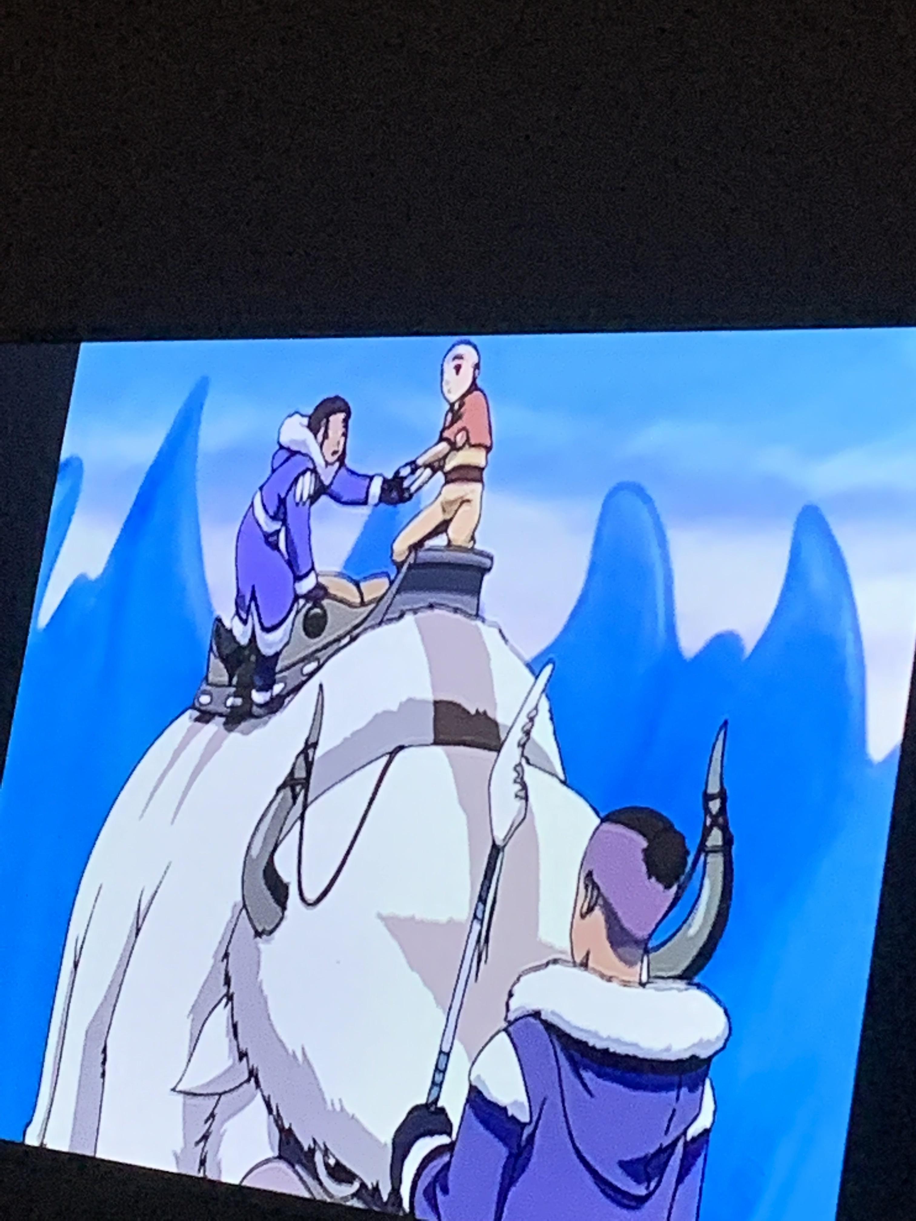 When seeing Aang & Appa for the first time, Sokka says he’s got