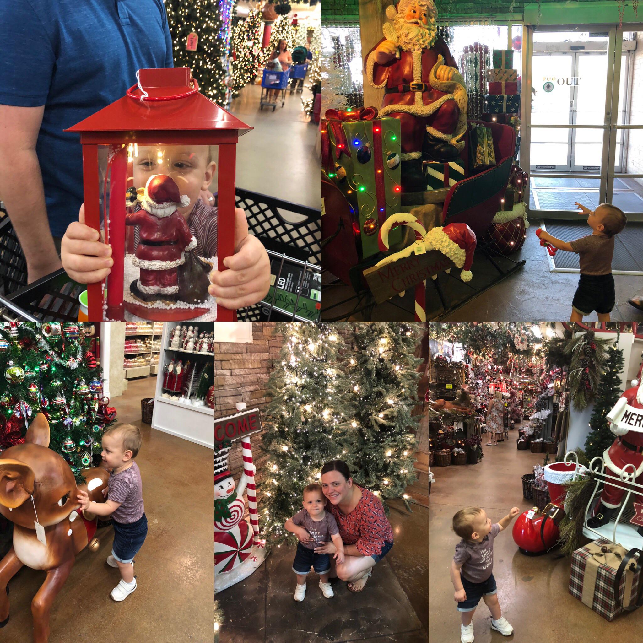 Labor Day means trip to the Christmas store. r/christmas