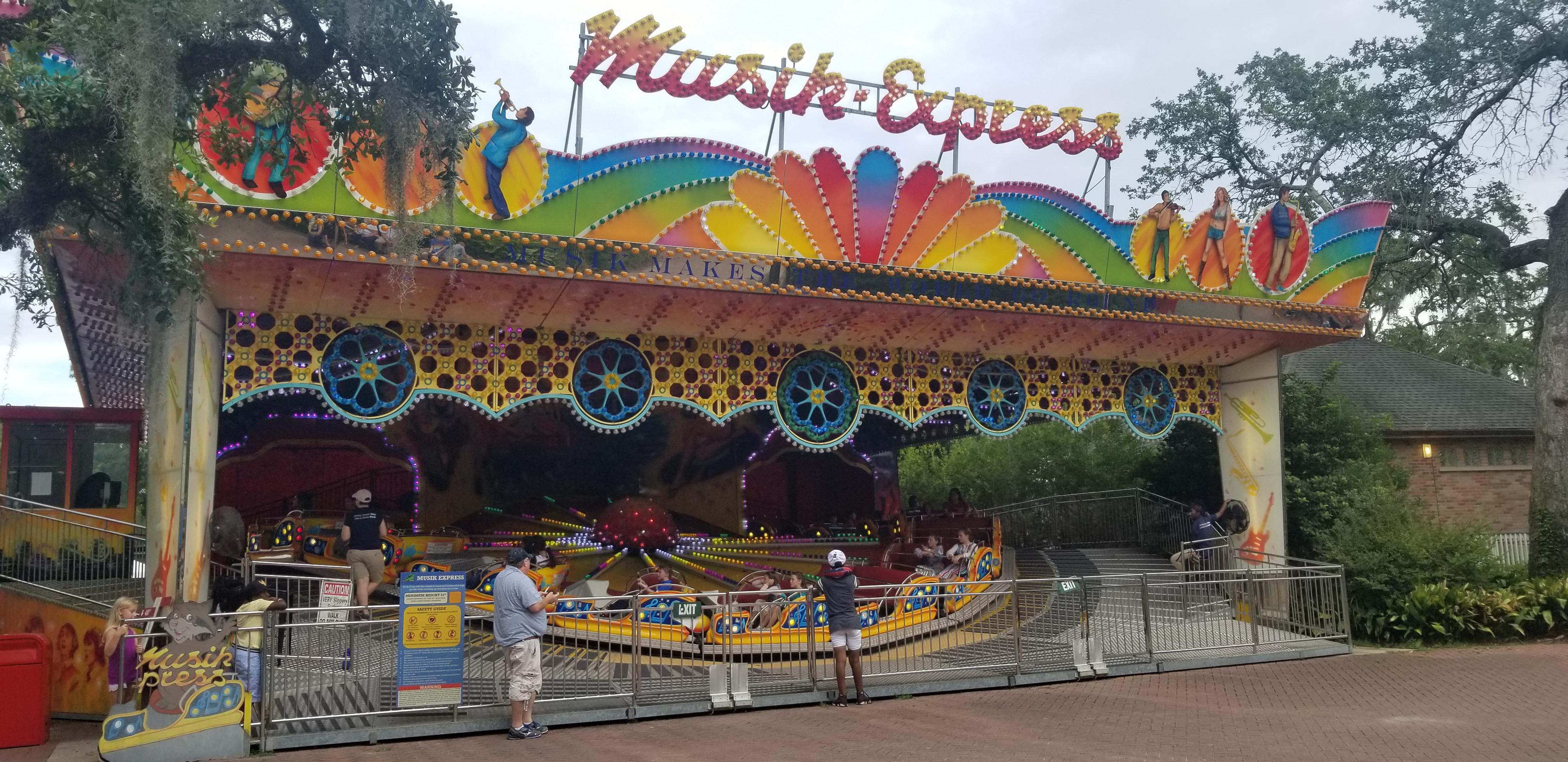 Musik Express New Orleans Carousel Gardens r/RidesPorn