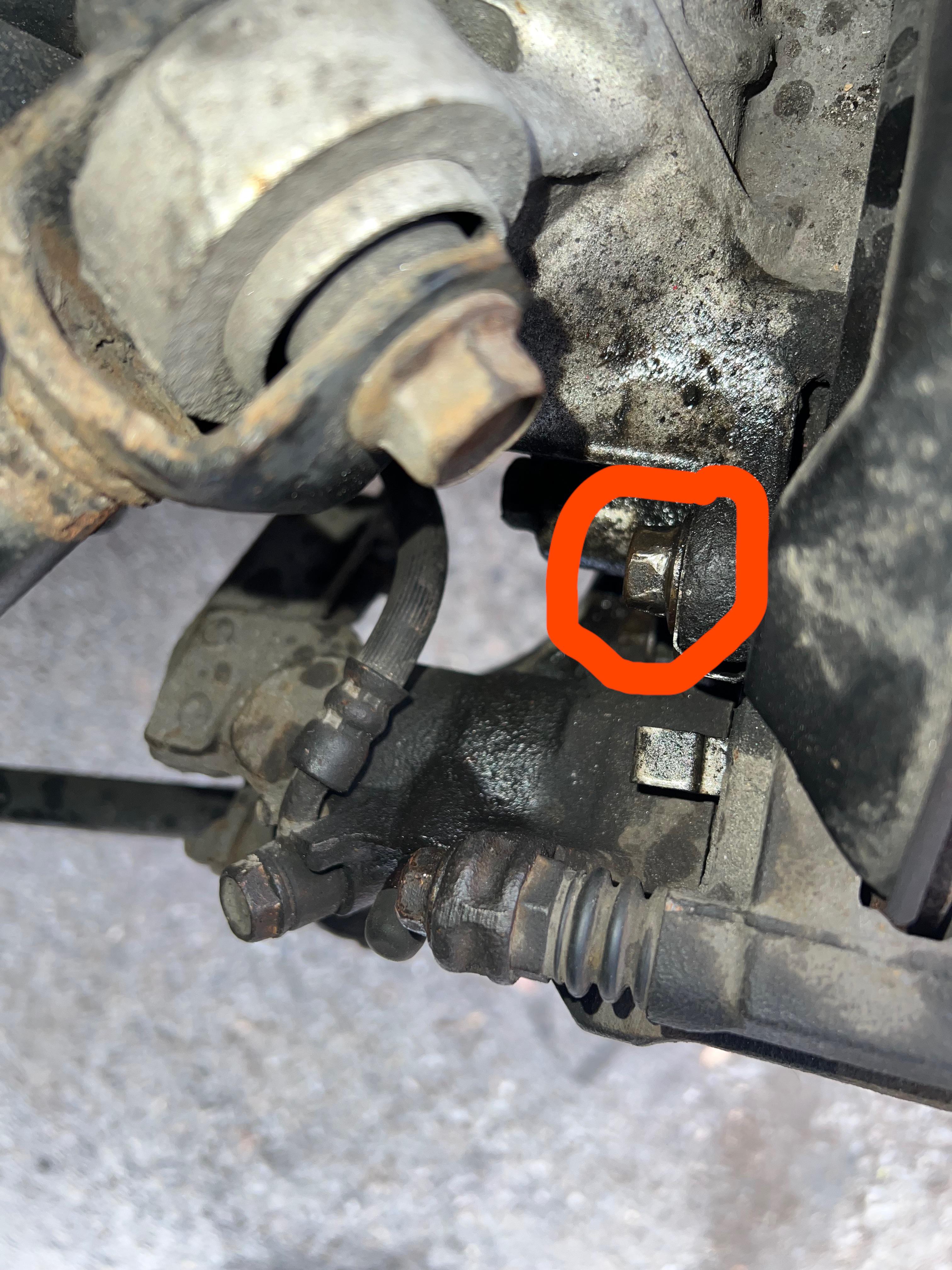 Stripped my caliper bolt and can’t get it out. Went to a shop to see if