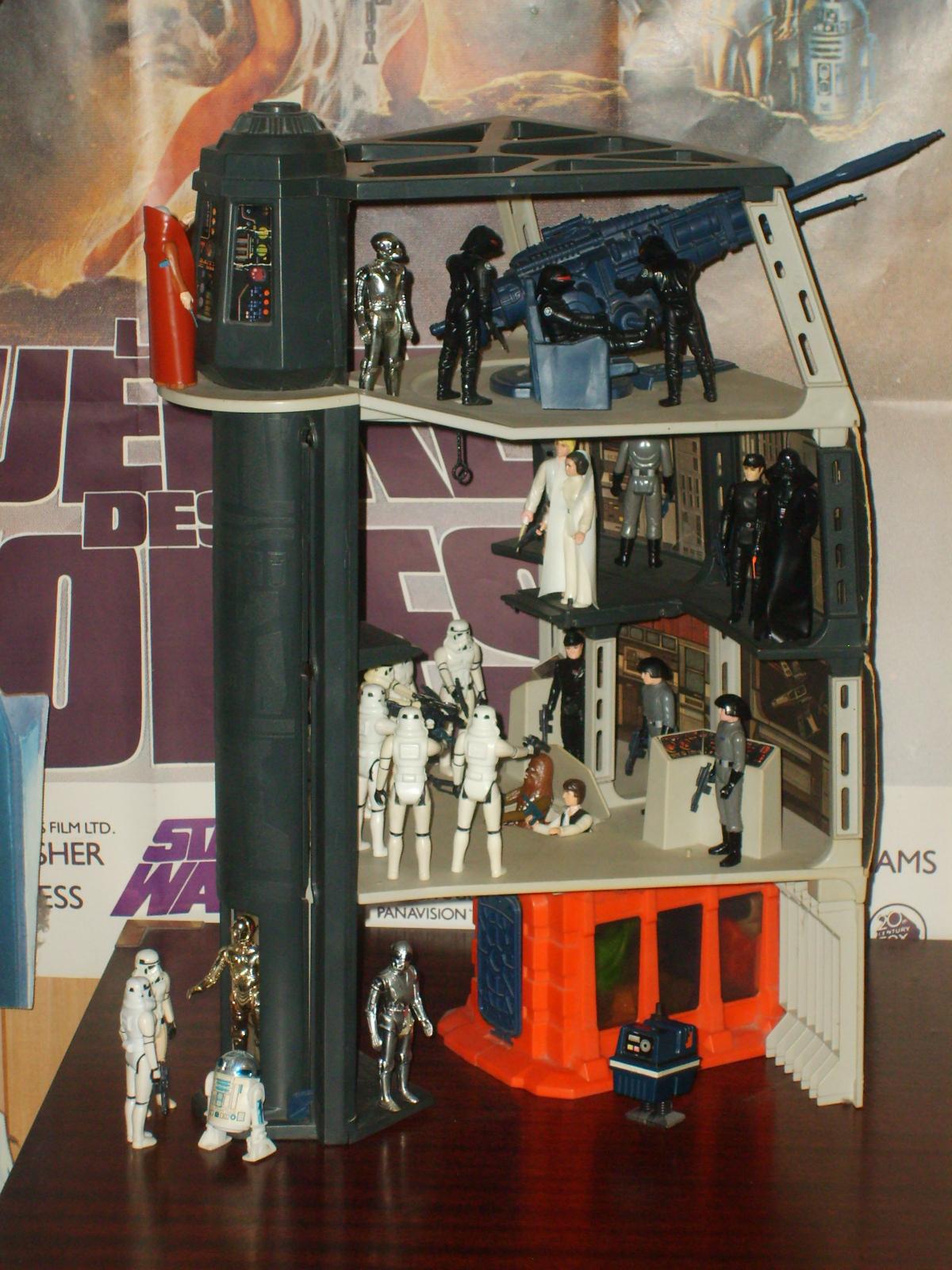 A musthave in the 70s. The Star Wars Death Star Play Set! r/nostalgia